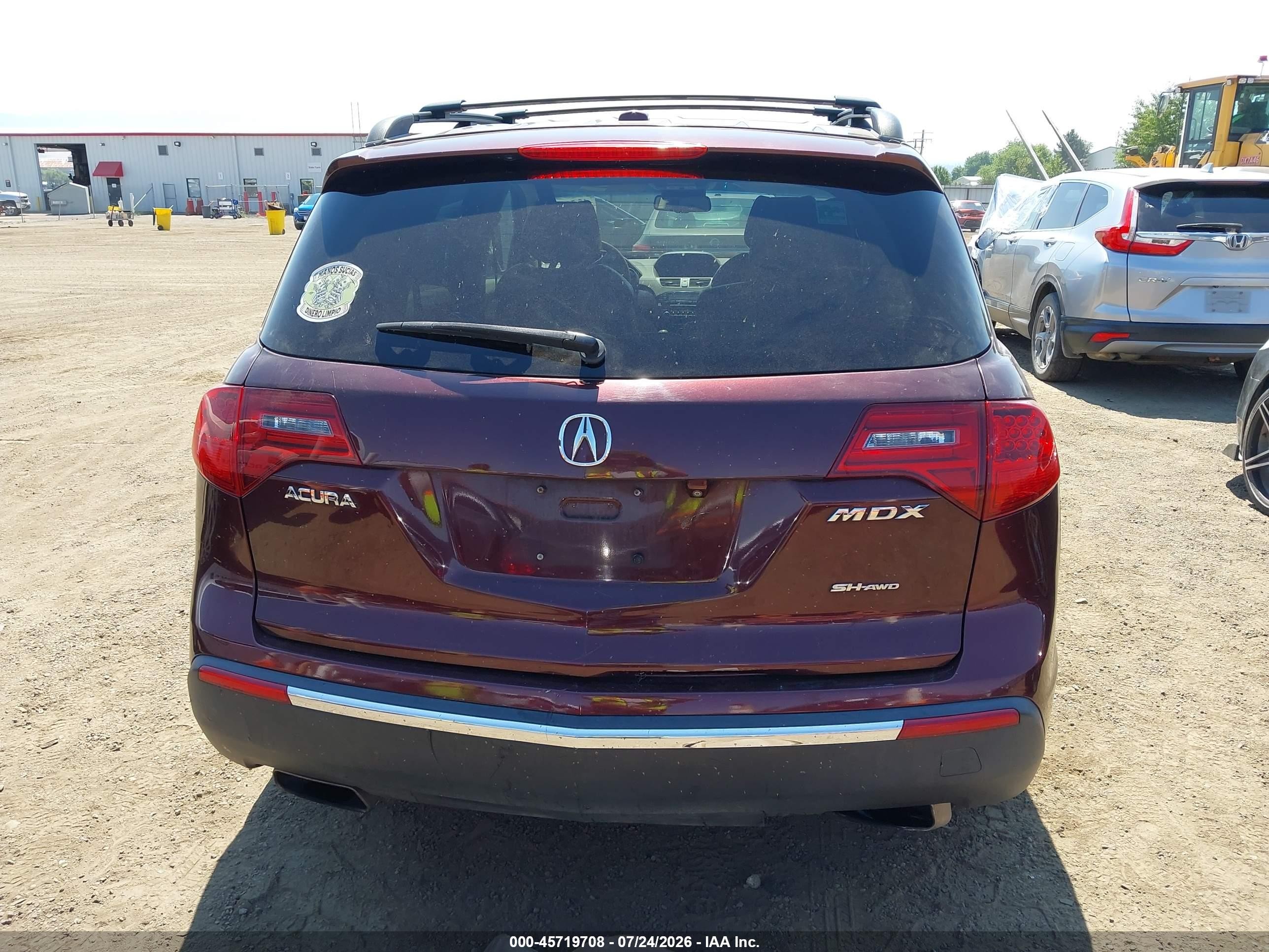 2011 Acura Mdx Technology Package Maroon vin: 2HNYD2H44BH539093