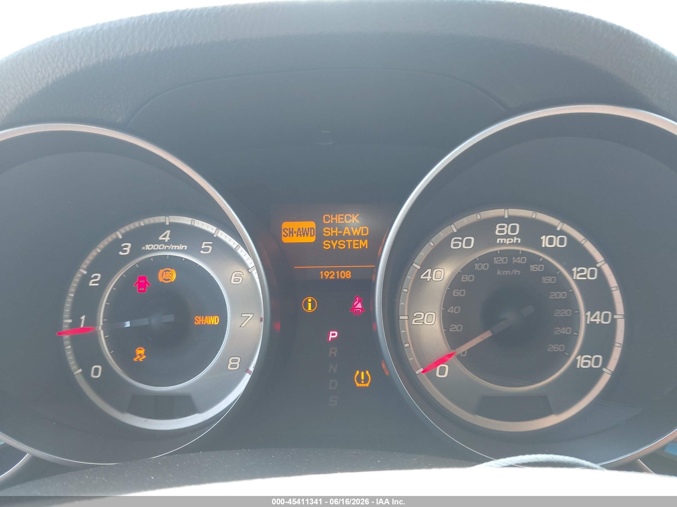 2011 Acura Mdx Technology Package Black vin: 2HNYD2H44BH546450