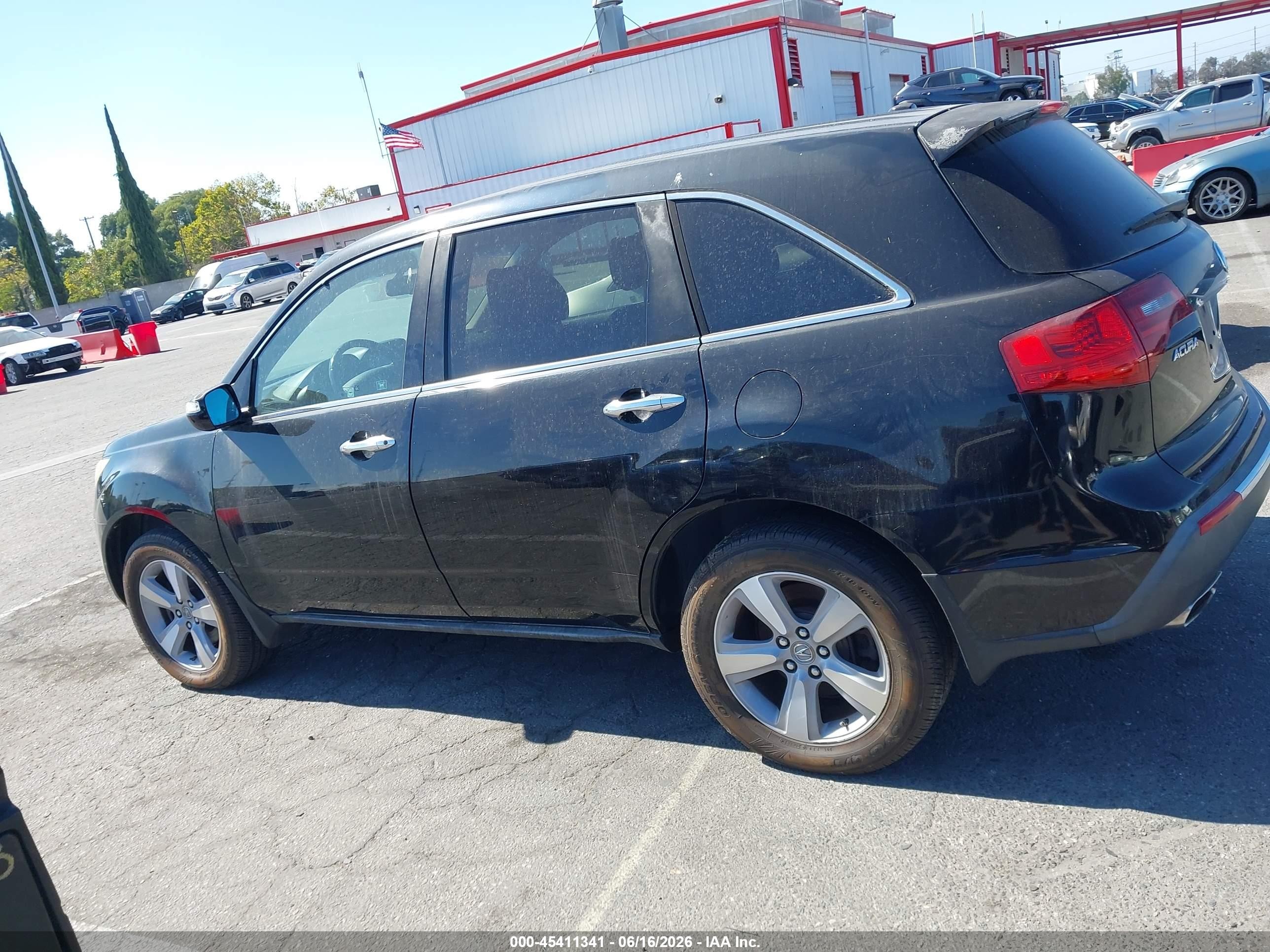 2011 Acura Mdx Technology Package Black vin: 2HNYD2H44BH546450