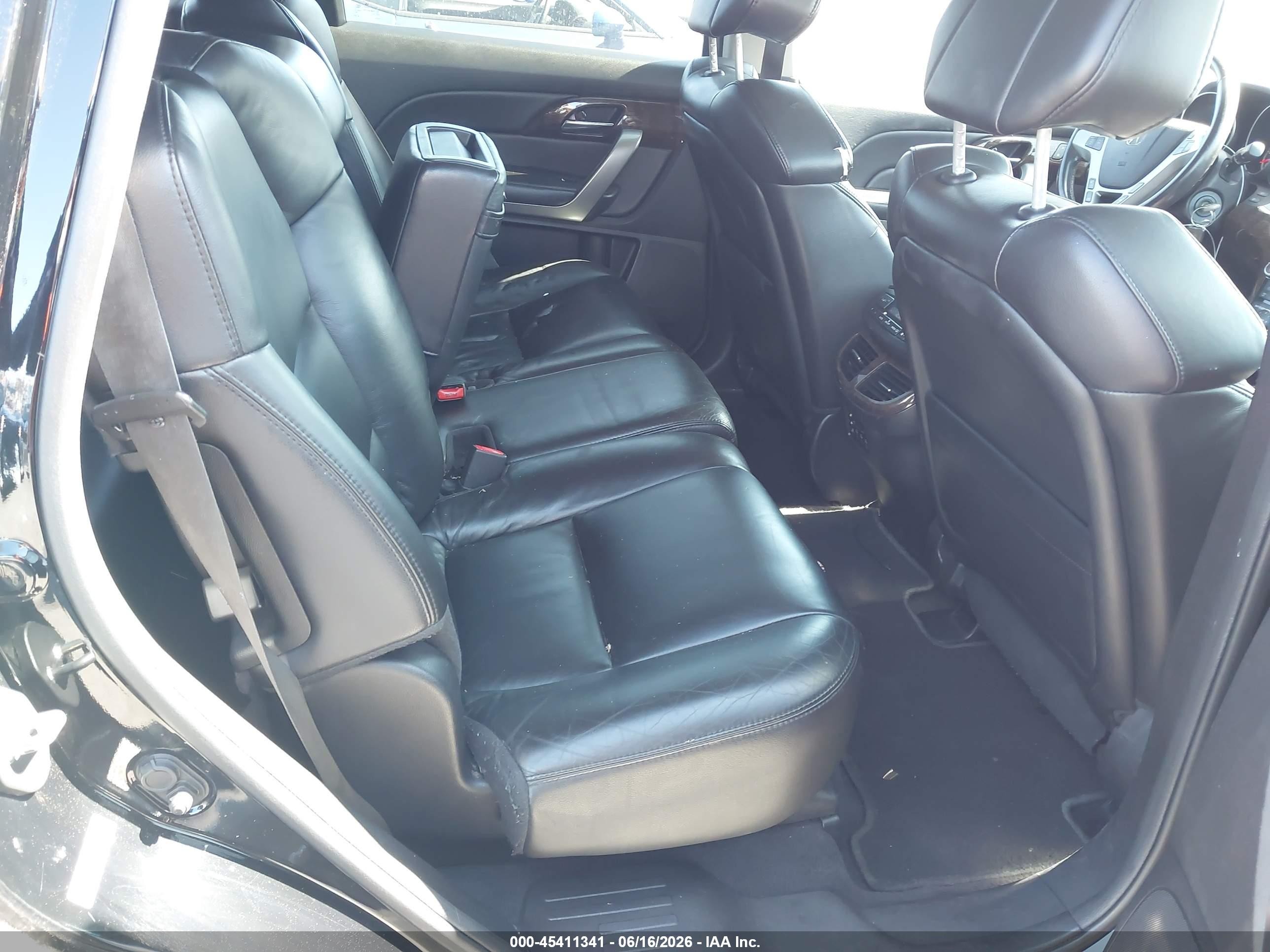 2011 Acura Mdx Technology Package Black vin: 2HNYD2H44BH546450