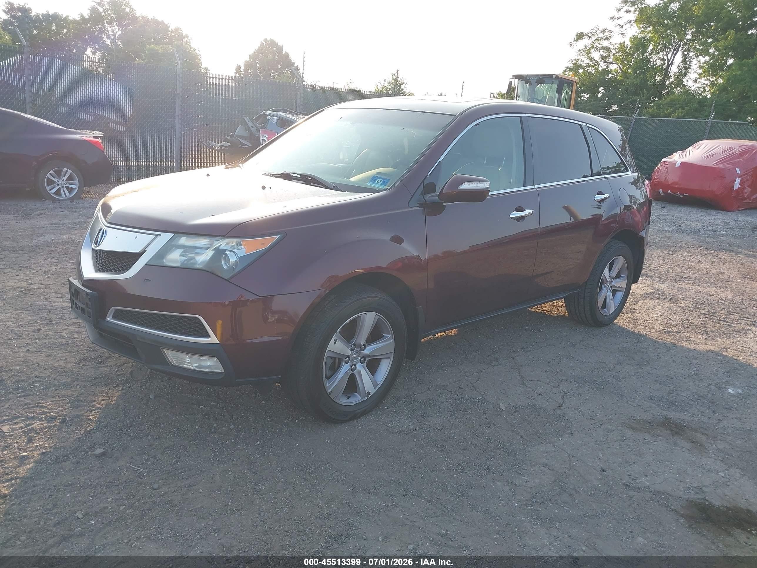 2013 Acura Mdx Technology Package Бордовый vin: 2HNYD2H44DH509353