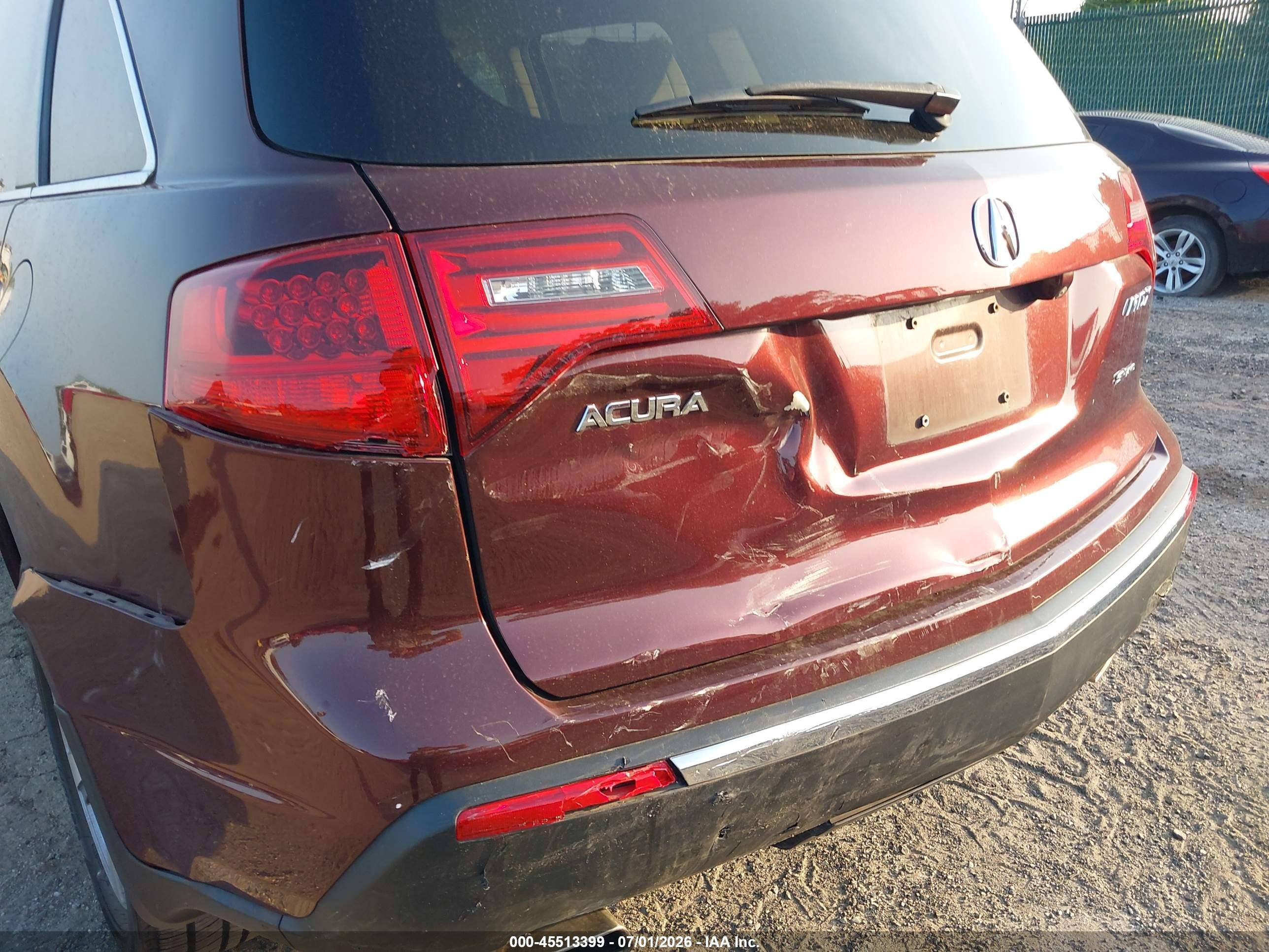 2013 Acura Mdx Technology Package Бордовый vin: 2HNYD2H44DH509353