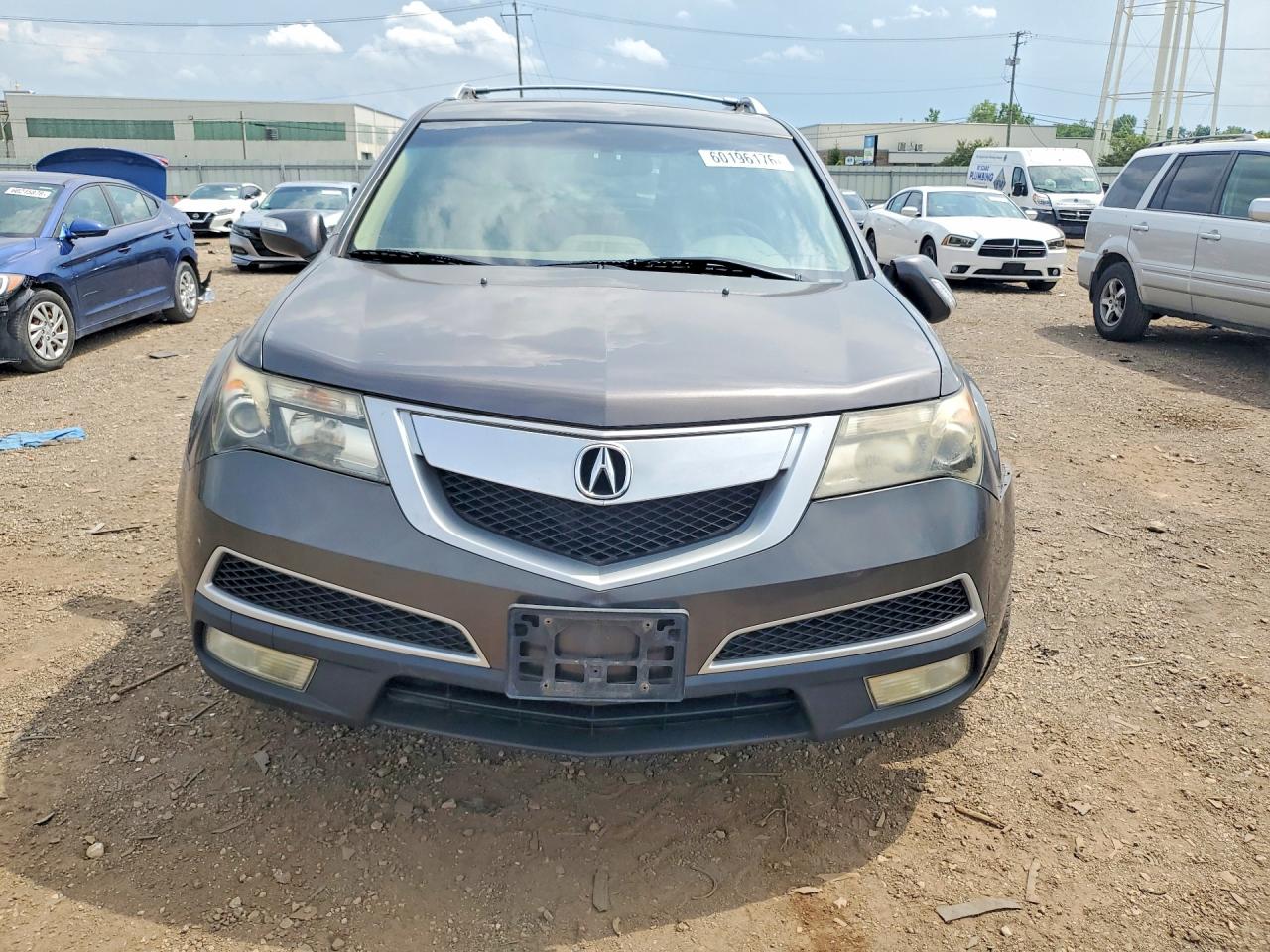 2010 Acura Mdx Technology Gray vin: 2HNYD2H45AH522642