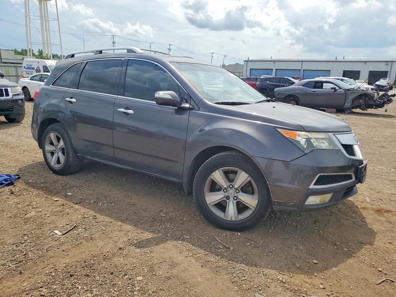 2010 Acura Mdx Technology Gray vin: 2HNYD2H45AH522642