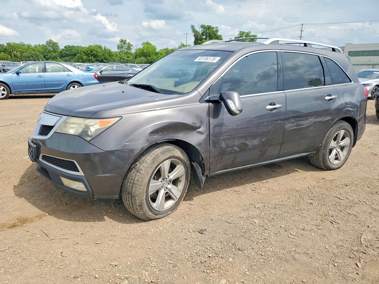 2010 Acura Mdx Technology Gray vin: 2HNYD2H45AH522642
