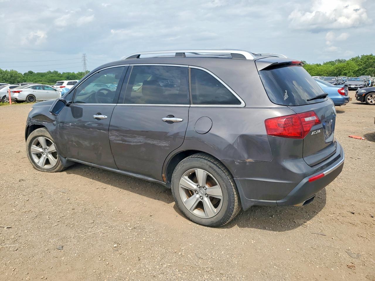 2010 Acura Mdx Technology Gray vin: 2HNYD2H45AH522642
