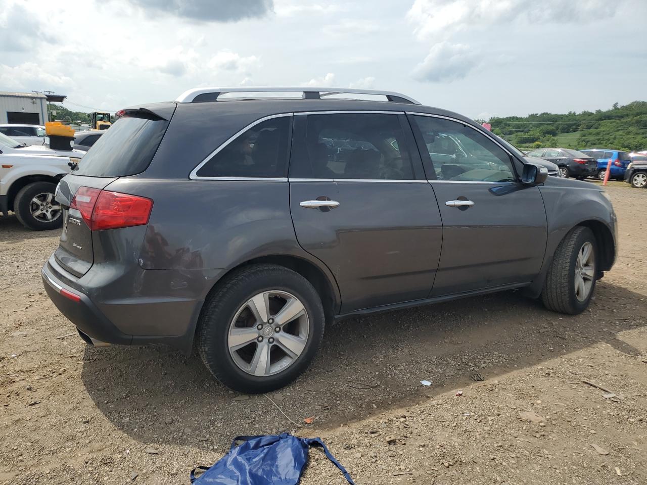 2010 Acura Mdx Technology Gray vin: 2HNYD2H45AH522642