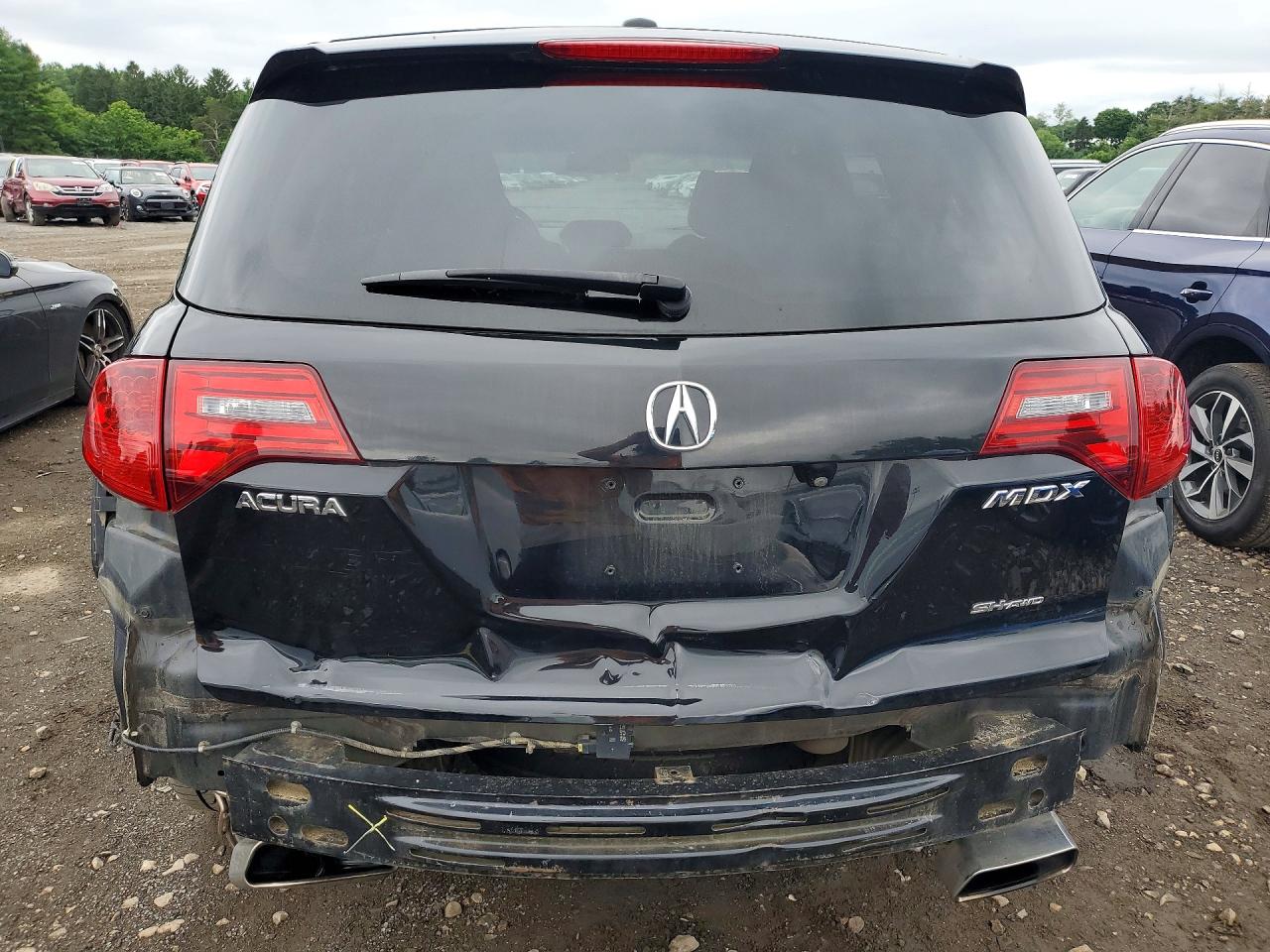 2010 Acura Mdx Technology Black vin: 2HNYD2H45AH526643