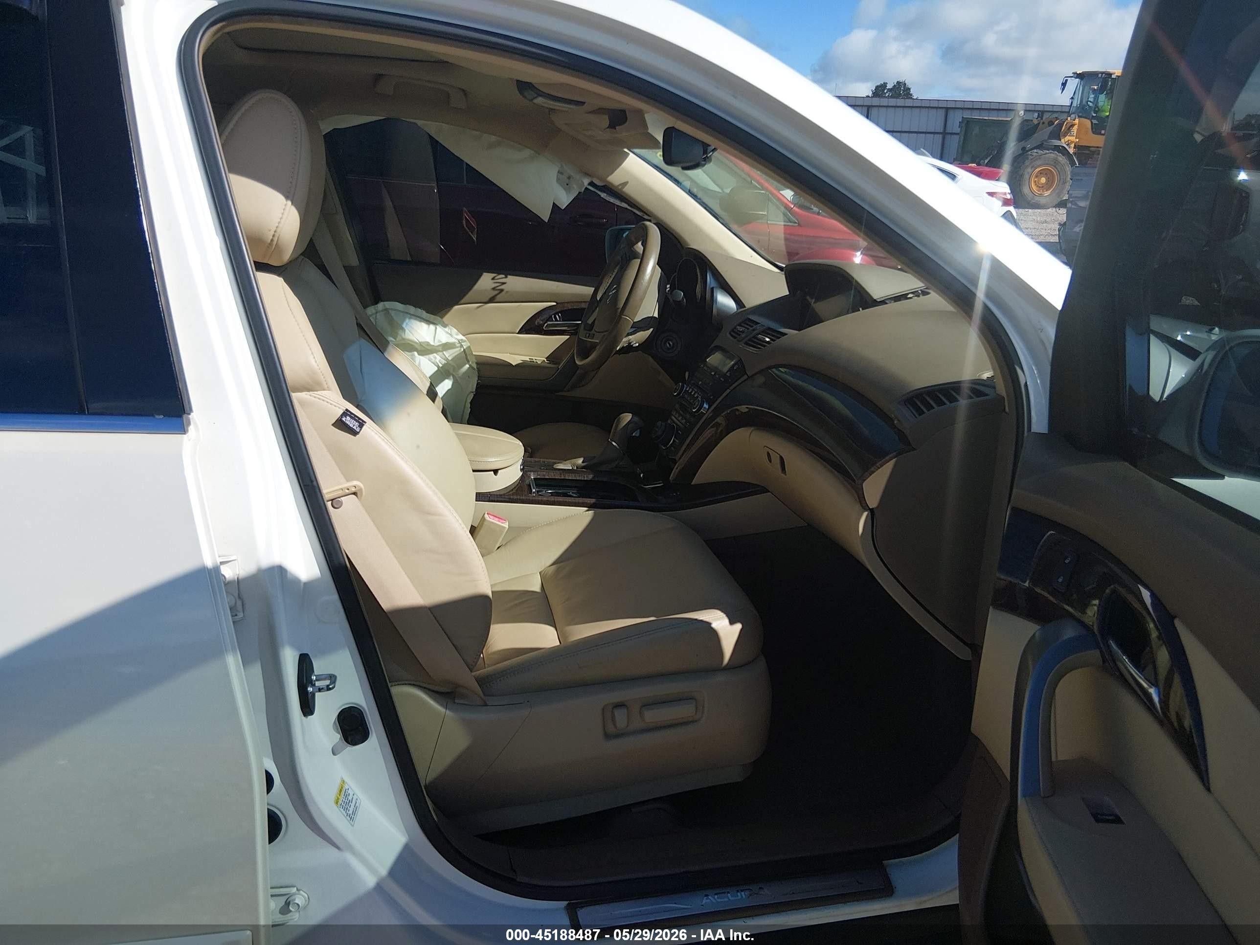 2010 Acura Mdx Technology Package White vin: 2HNYD2H45AH530188