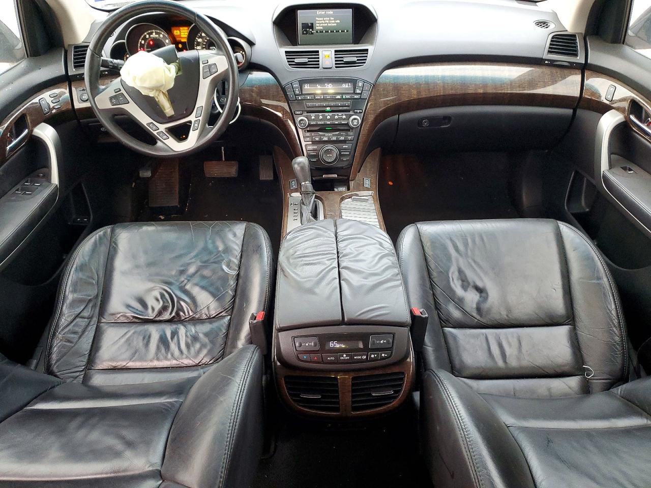 2011 Acura Mdx Technology Black vin: 2HNYD2H45BH504675