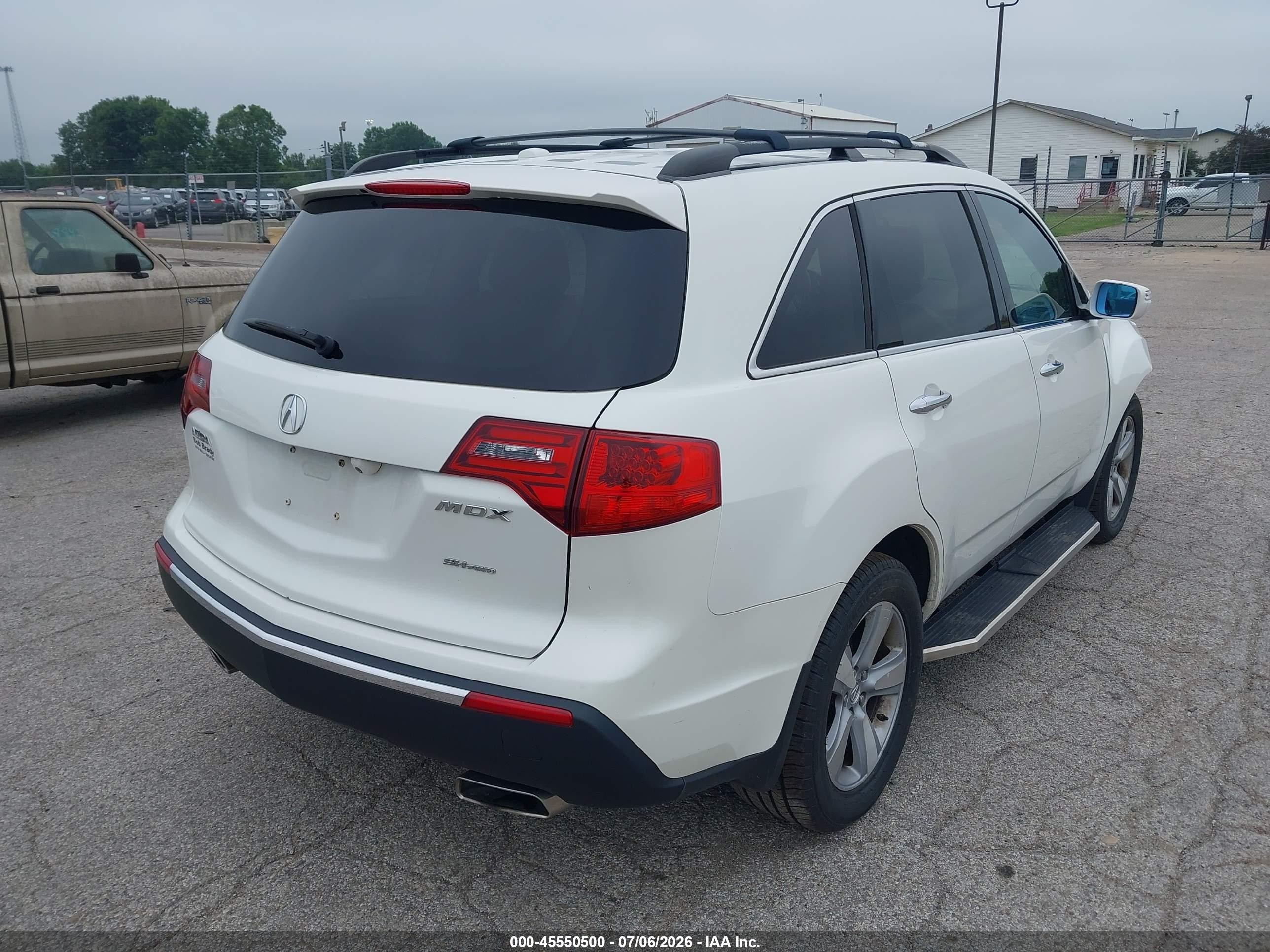 2011 Acura Mdx Technology Package White vin: 2HNYD2H45BH523890