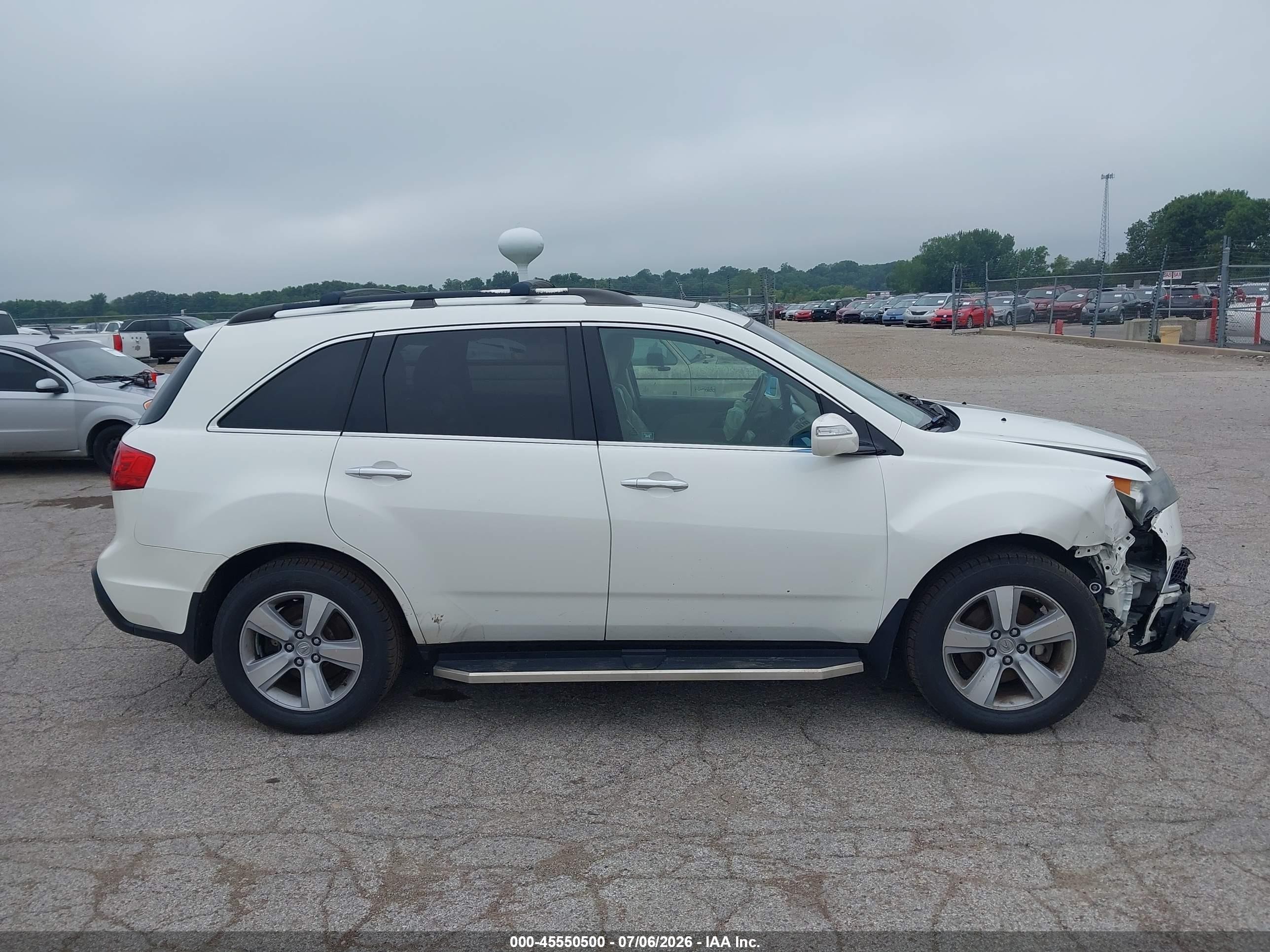 2011 Acura Mdx Technology Package White vin: 2HNYD2H45BH523890