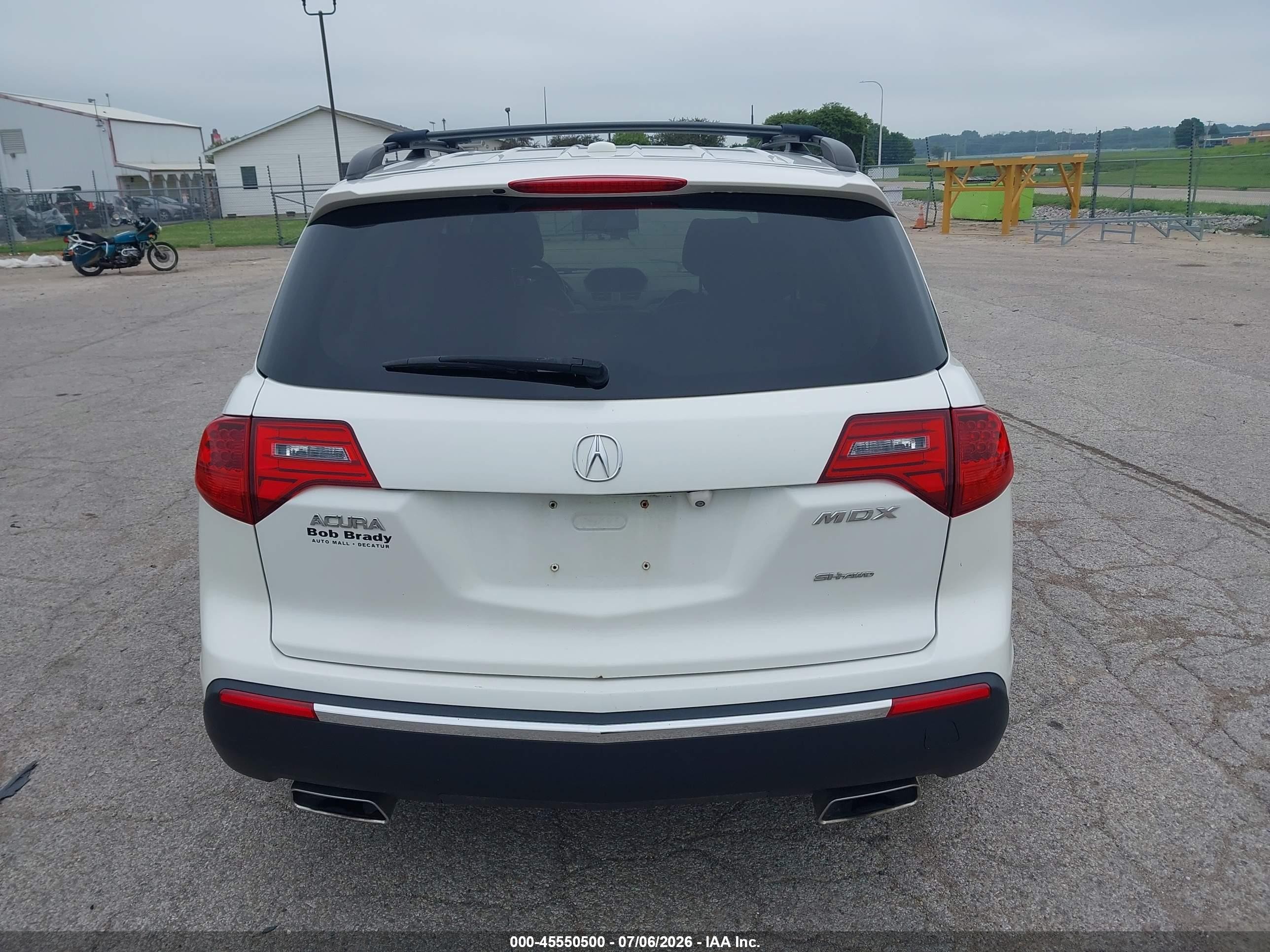 2011 Acura Mdx Technology Package White vin: 2HNYD2H45BH523890