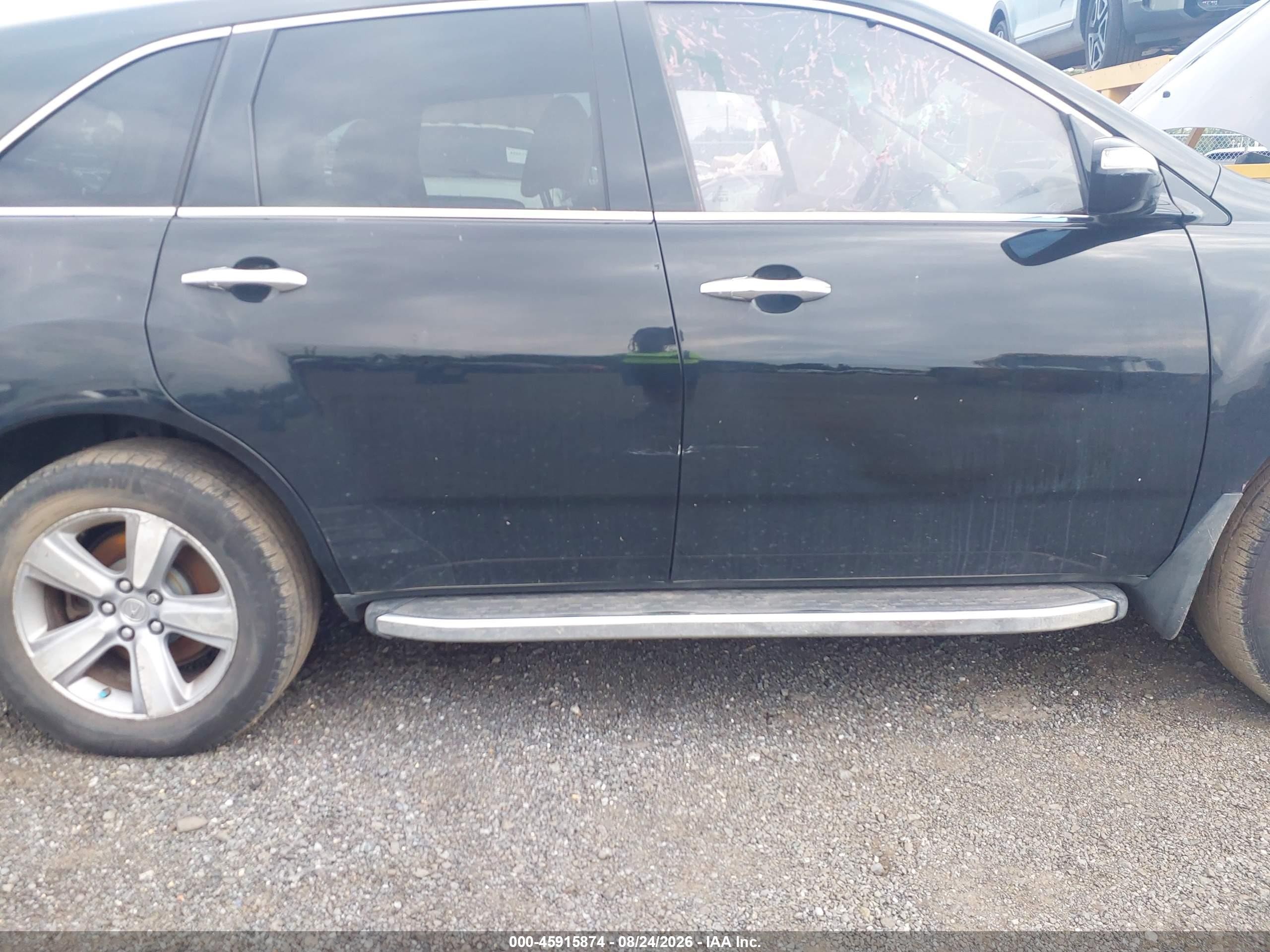 2011 Acura Mdx Technology Package Black vin: 2HNYD2H45BH543315