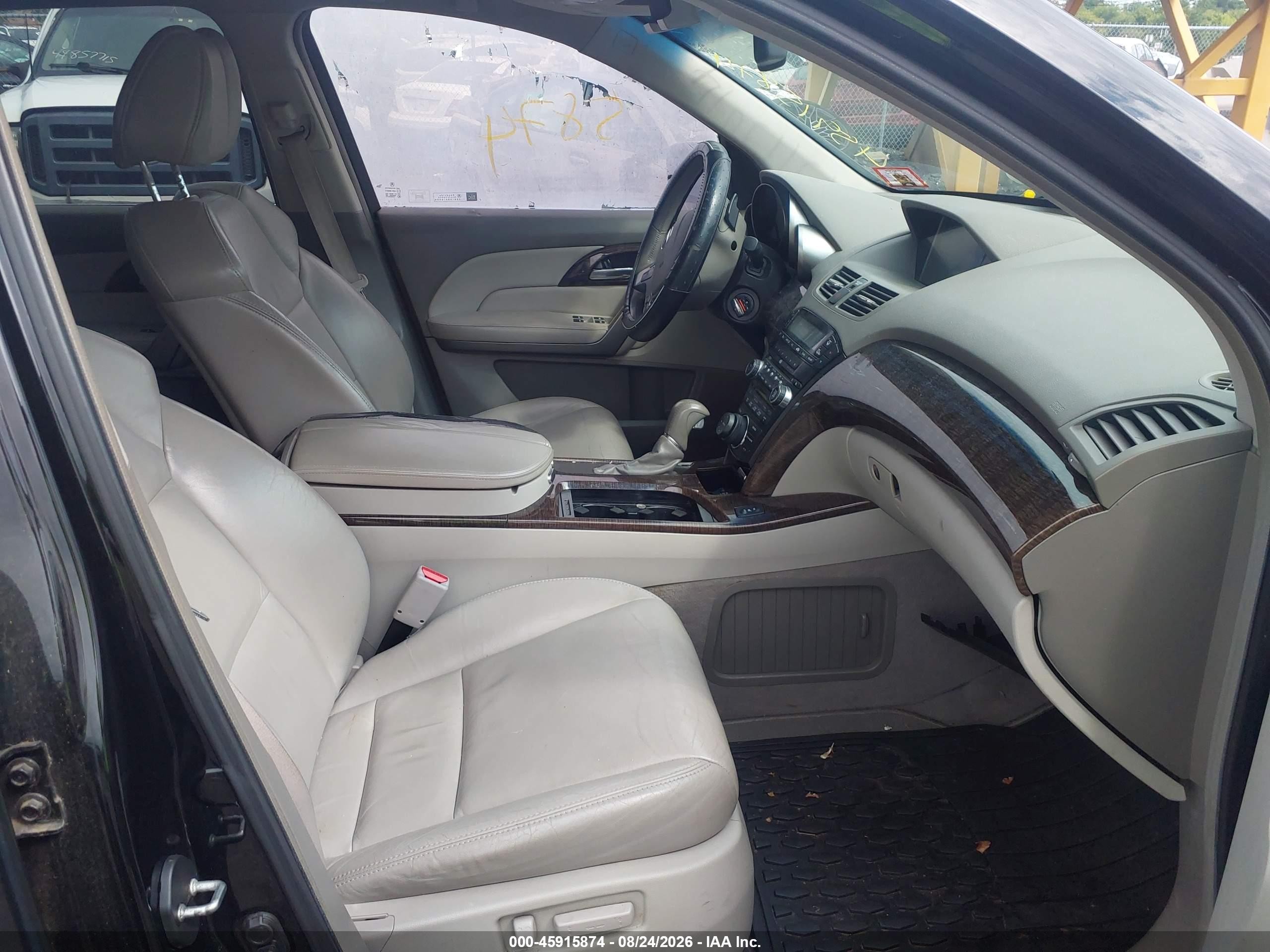 2011 Acura Mdx Technology Package Black vin: 2HNYD2H45BH543315
