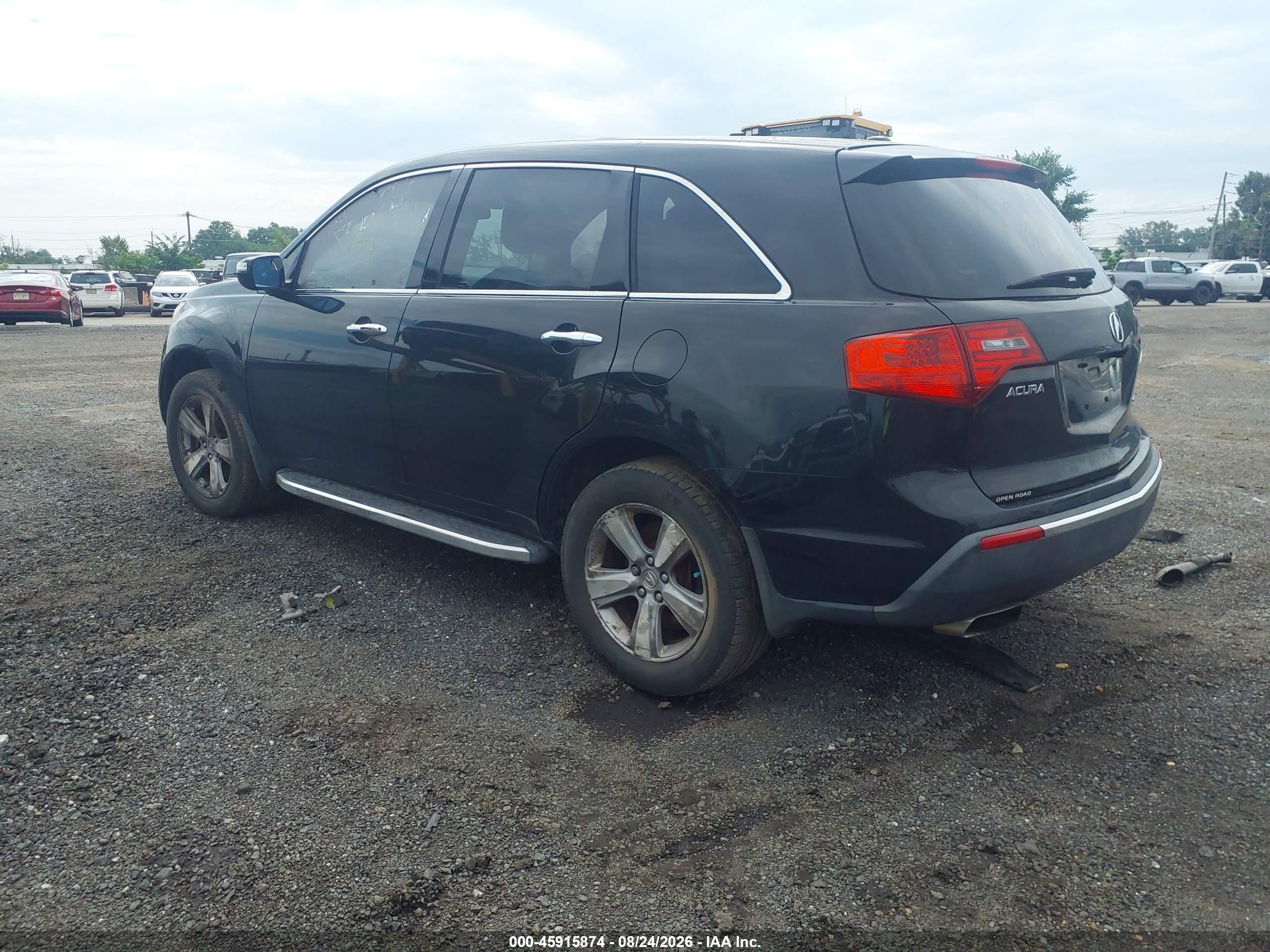 2011 Acura Mdx Technology Package Black vin: 2HNYD2H45BH543315