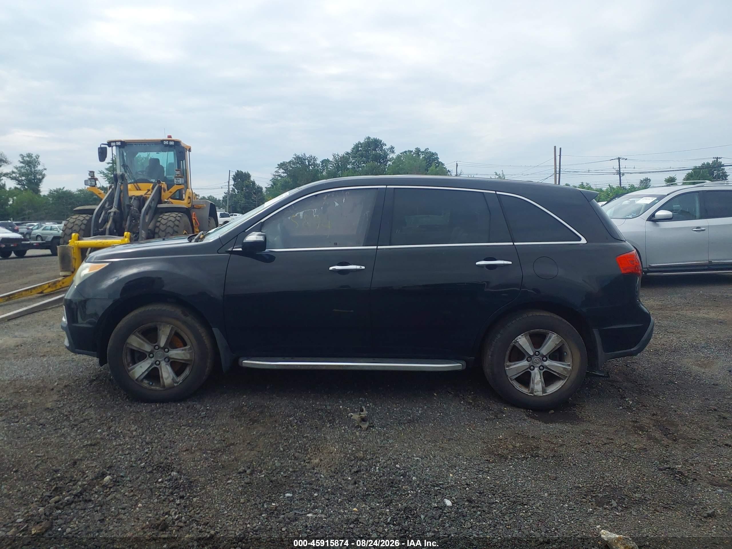 2011 Acura Mdx Technology Package Black vin: 2HNYD2H45BH543315