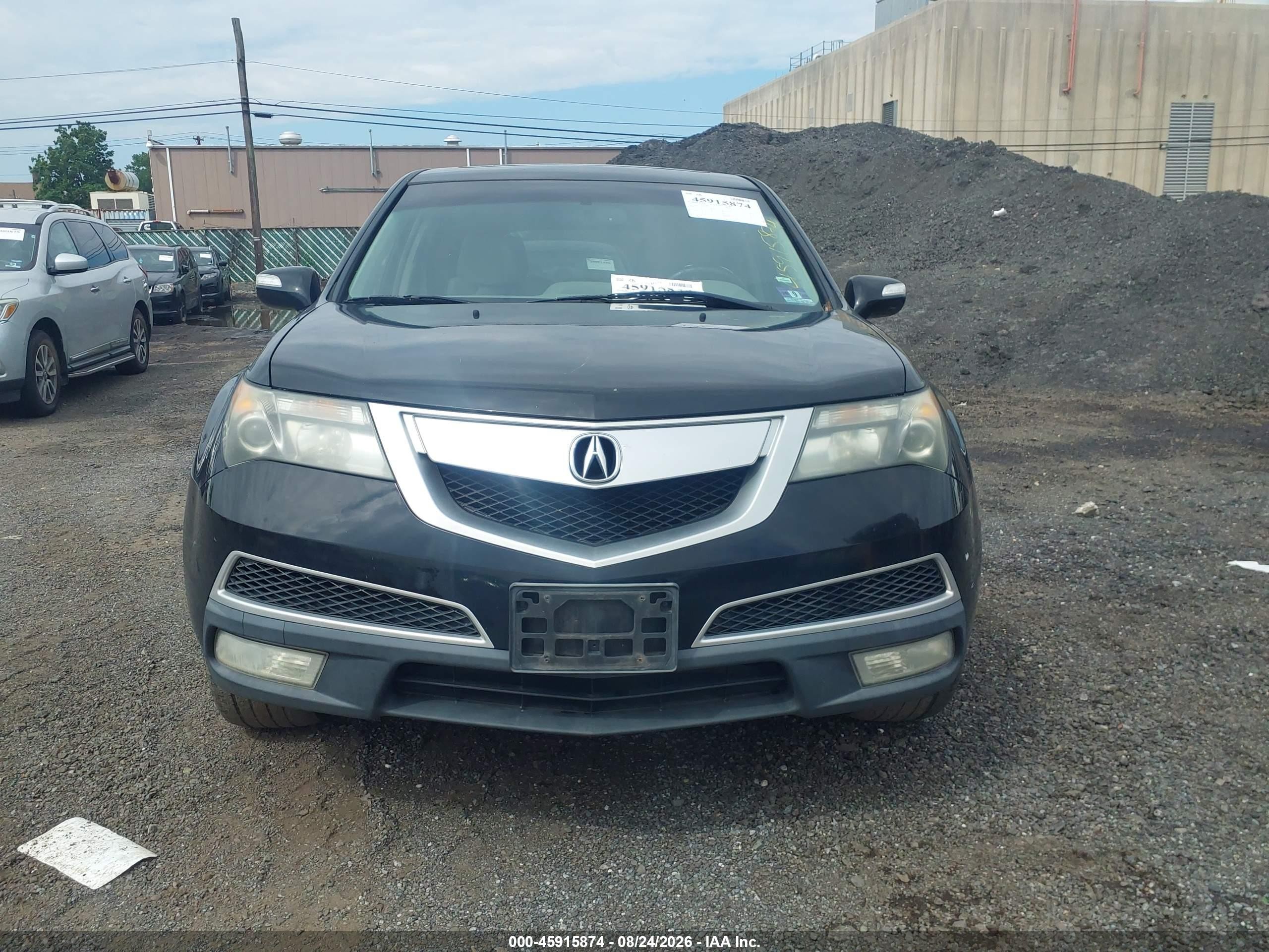 2011 Acura Mdx Technology Package Black vin: 2HNYD2H45BH543315
