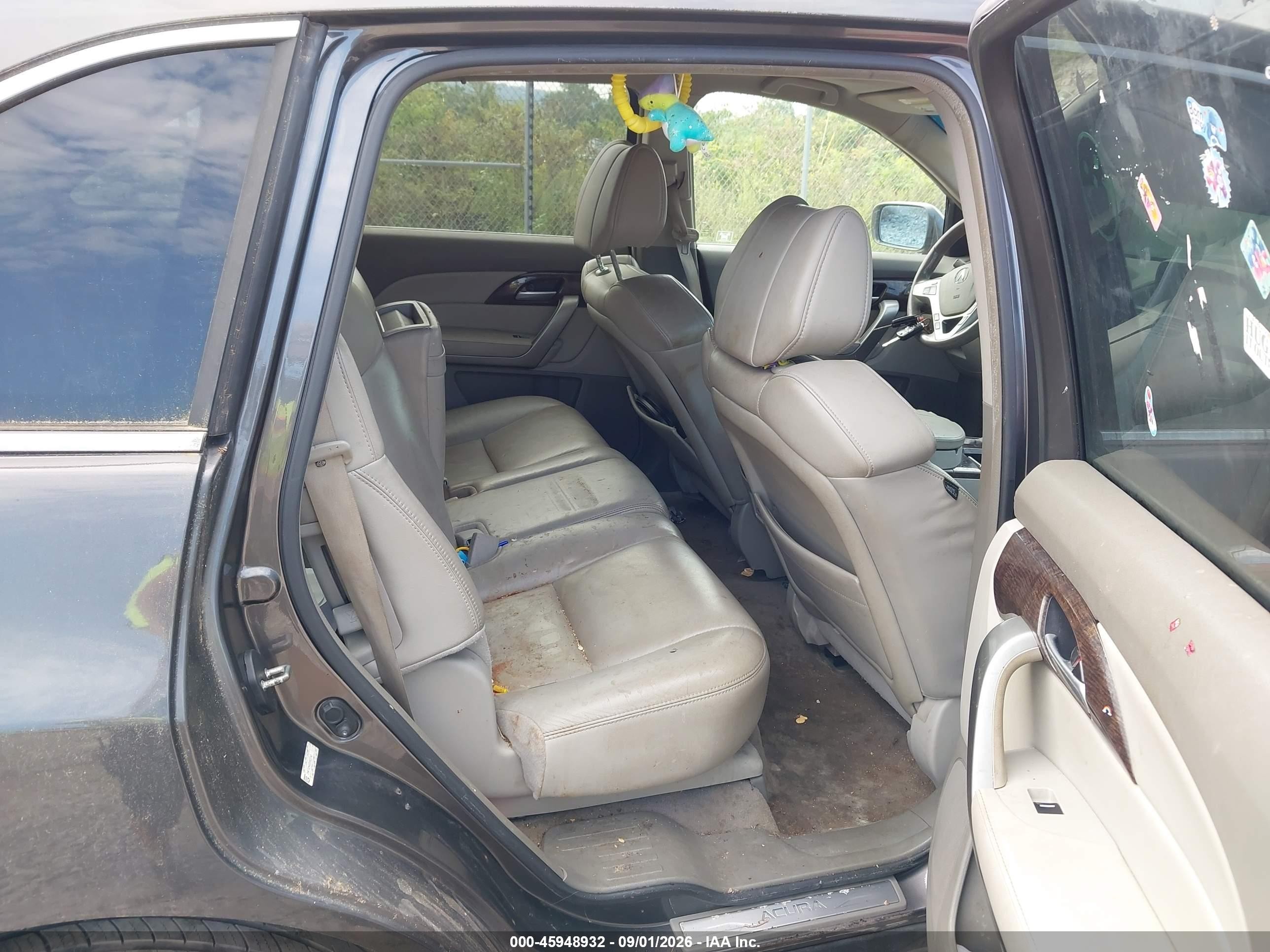 2012 Acura Mdx Technology Package Gray vin: 2HNYD2H45CH522742