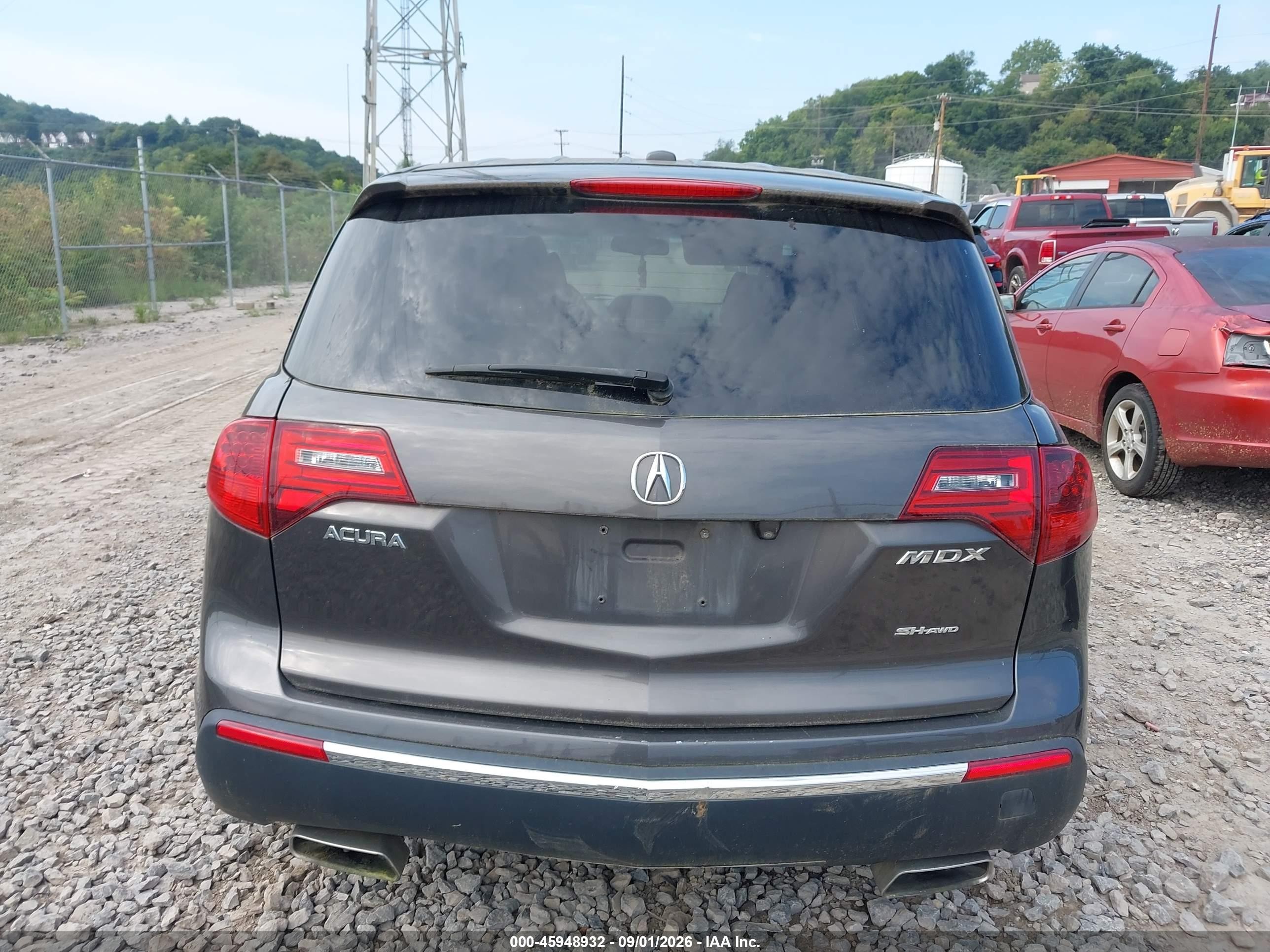2012 Acura Mdx Technology Package Gray vin: 2HNYD2H45CH522742