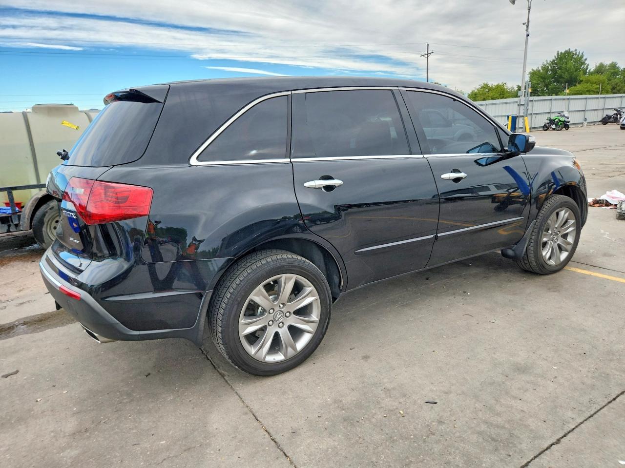 2012 Acura Mdx Technology Black vin: 2HNYD2H45CH550296
