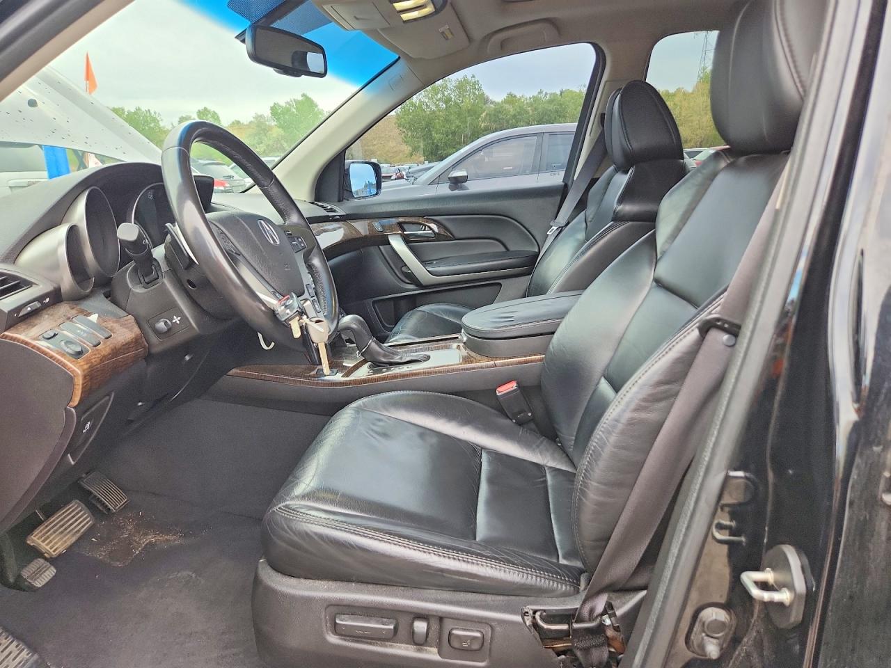 2012 Acura Mdx Technology Black vin: 2HNYD2H45CH550296