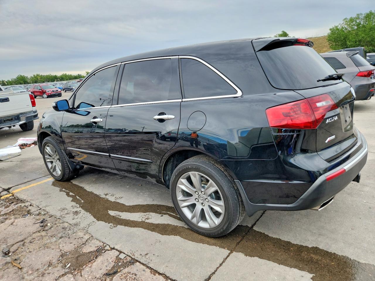 2012 Acura Mdx Technology Black vin: 2HNYD2H45CH550296