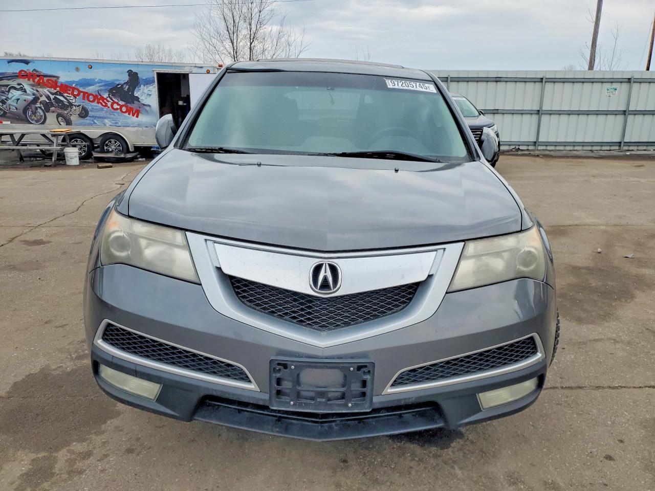 2010 Acura Mdx Technology Gray vin: 2HNYD2H46AH508636