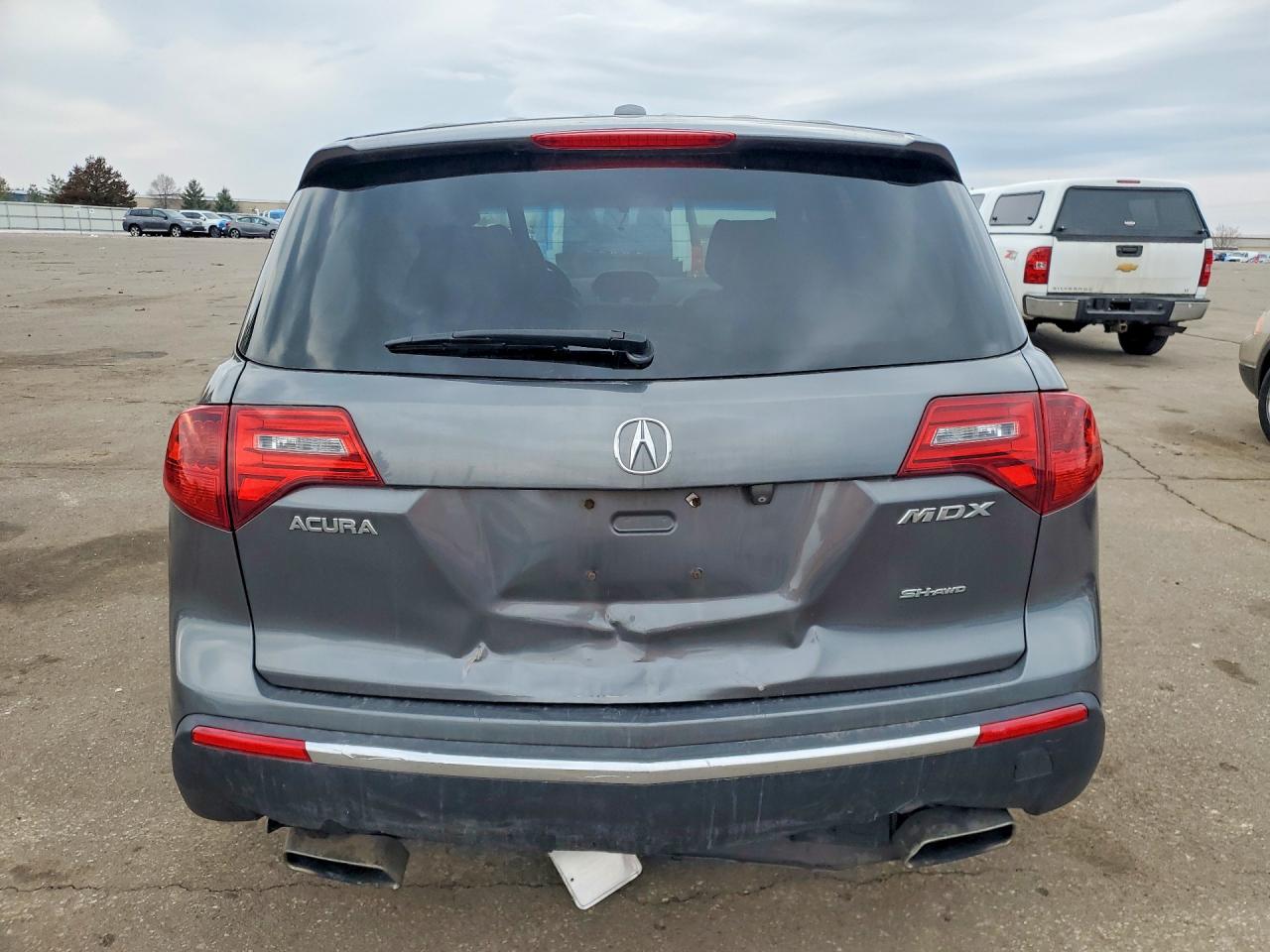 2010 Acura Mdx Technology Gray vin: 2HNYD2H46AH508636