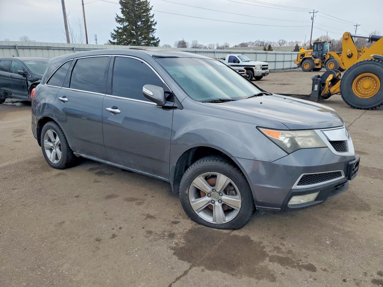 2010 Acura Mdx Technology Gray vin: 2HNYD2H46AH508636