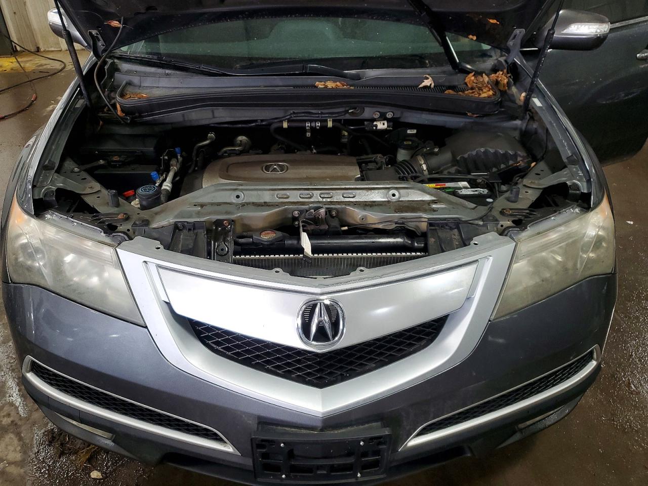 2010 Acura Mdx Technology Gray vin: 2HNYD2H46AH508636