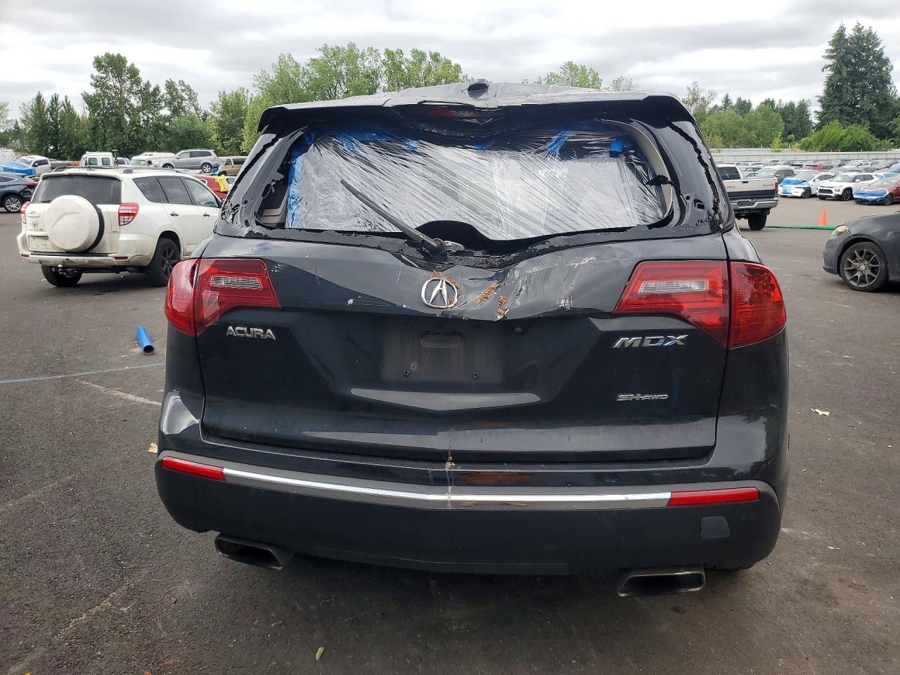 2010 Acura Mdx Technology Black vin: 2HNYD2H46AH513562