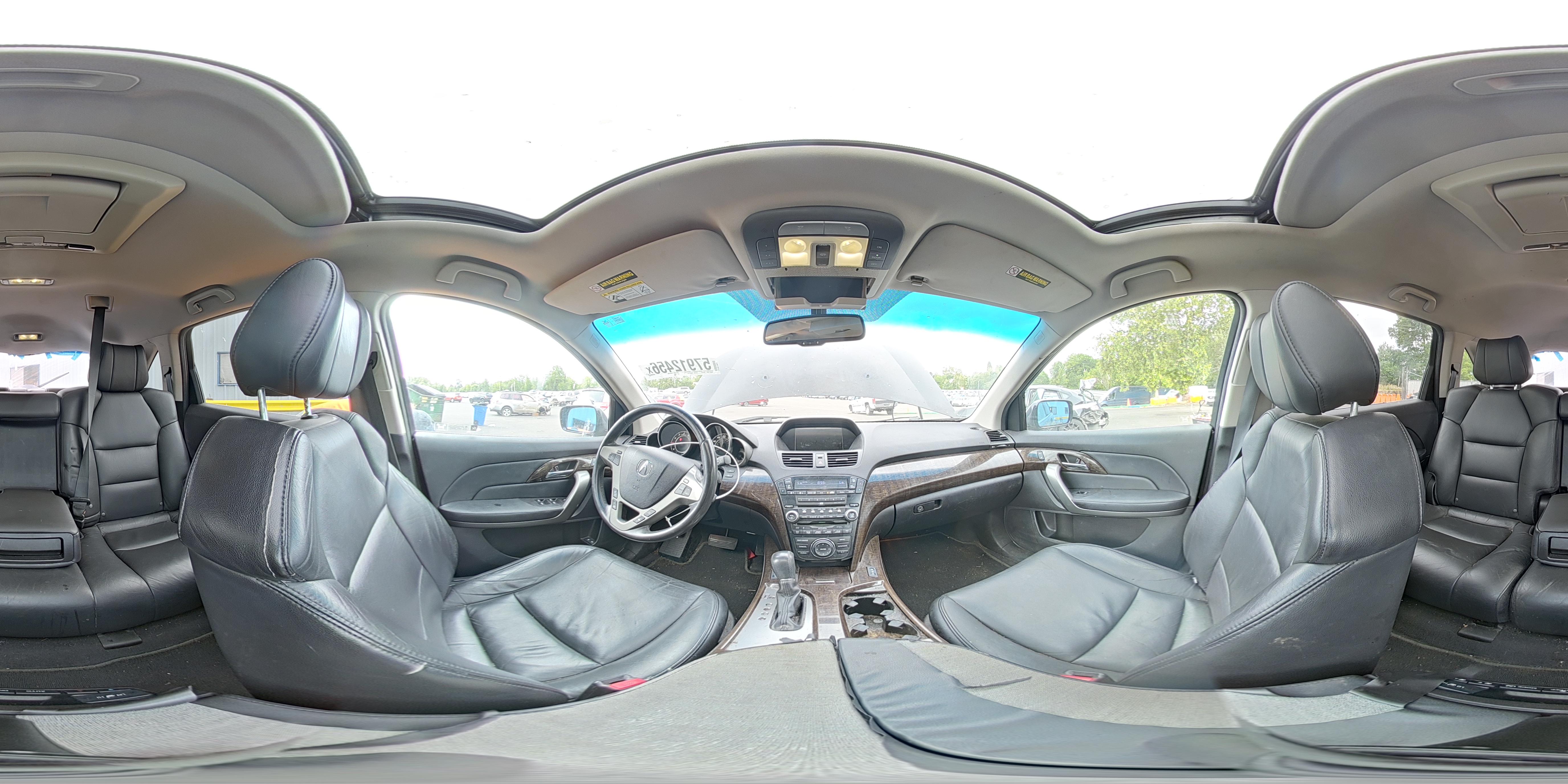 2010 Acura Mdx Technology Black vin: 2HNYD2H46AH513562
