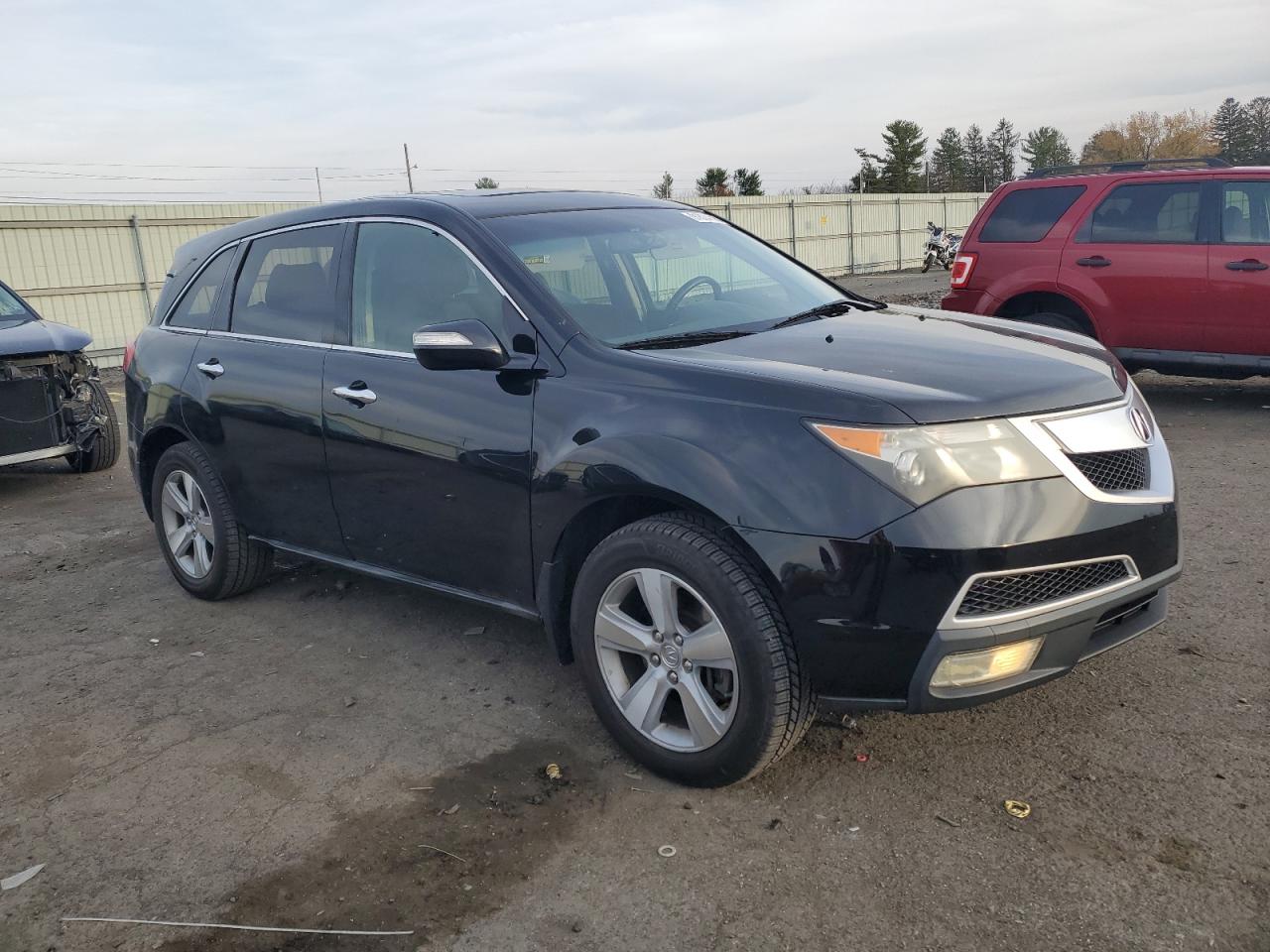 2010 Acura Mdx Technology Black vin: 2HNYD2H46AH520625