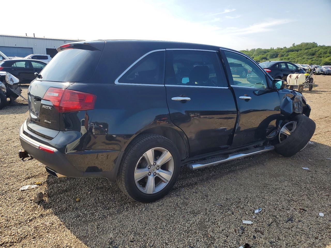 2011 Acura Mdx Technology Black vin: 2HNYD2H46BH504684