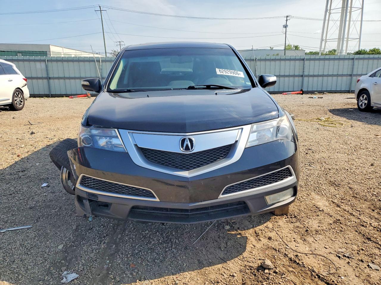2011 Acura Mdx Technology Black vin: 2HNYD2H46BH504684
