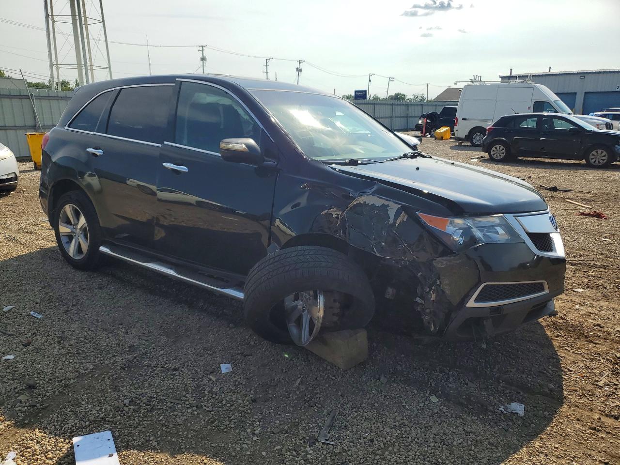 2011 Acura Mdx Technology Black vin: 2HNYD2H46BH504684