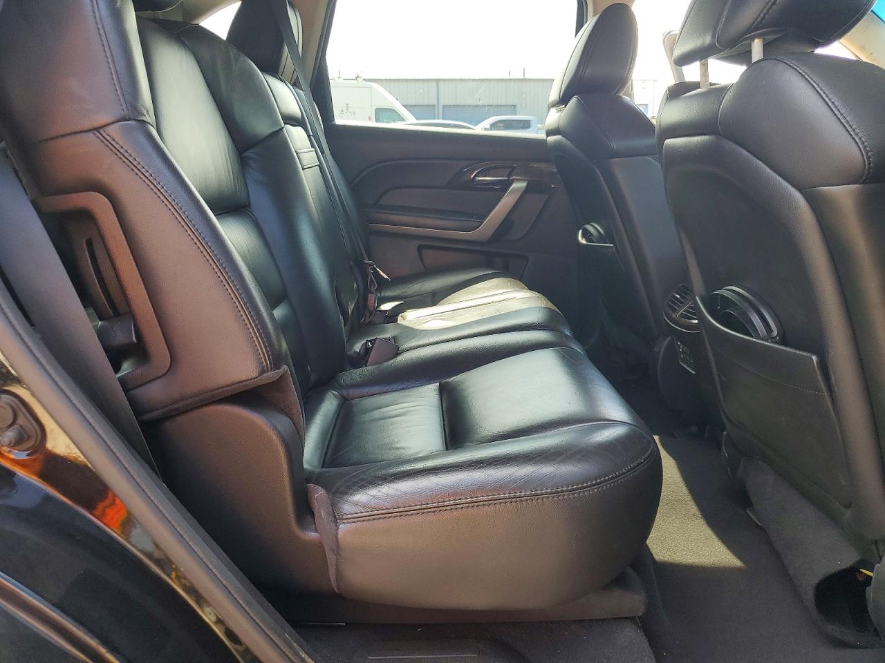 2011 Acura Mdx Technology Black vin: 2HNYD2H46BH504684