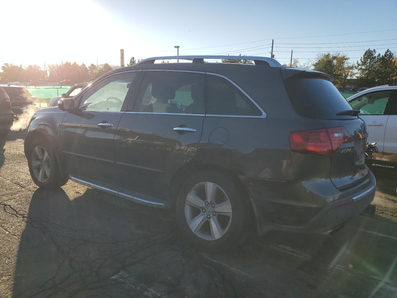 2012 Acura Mdx Technology Gray vin: 2HNYD2H46CH508221