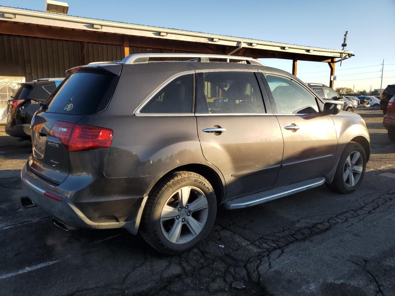 2012 Acura Mdx Technology Gray vin: 2HNYD2H46CH508221