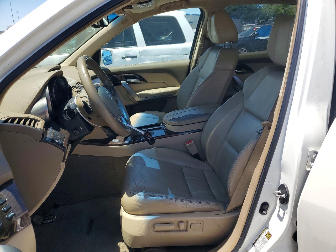 2010 Acura Mdx Technology Белый vin: 2HNYD2H47AH532833