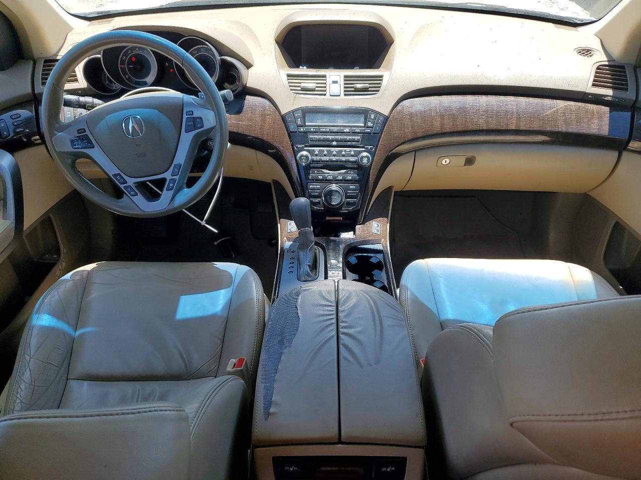 2010 Acura Mdx Technology Белый vin: 2HNYD2H47AH532833