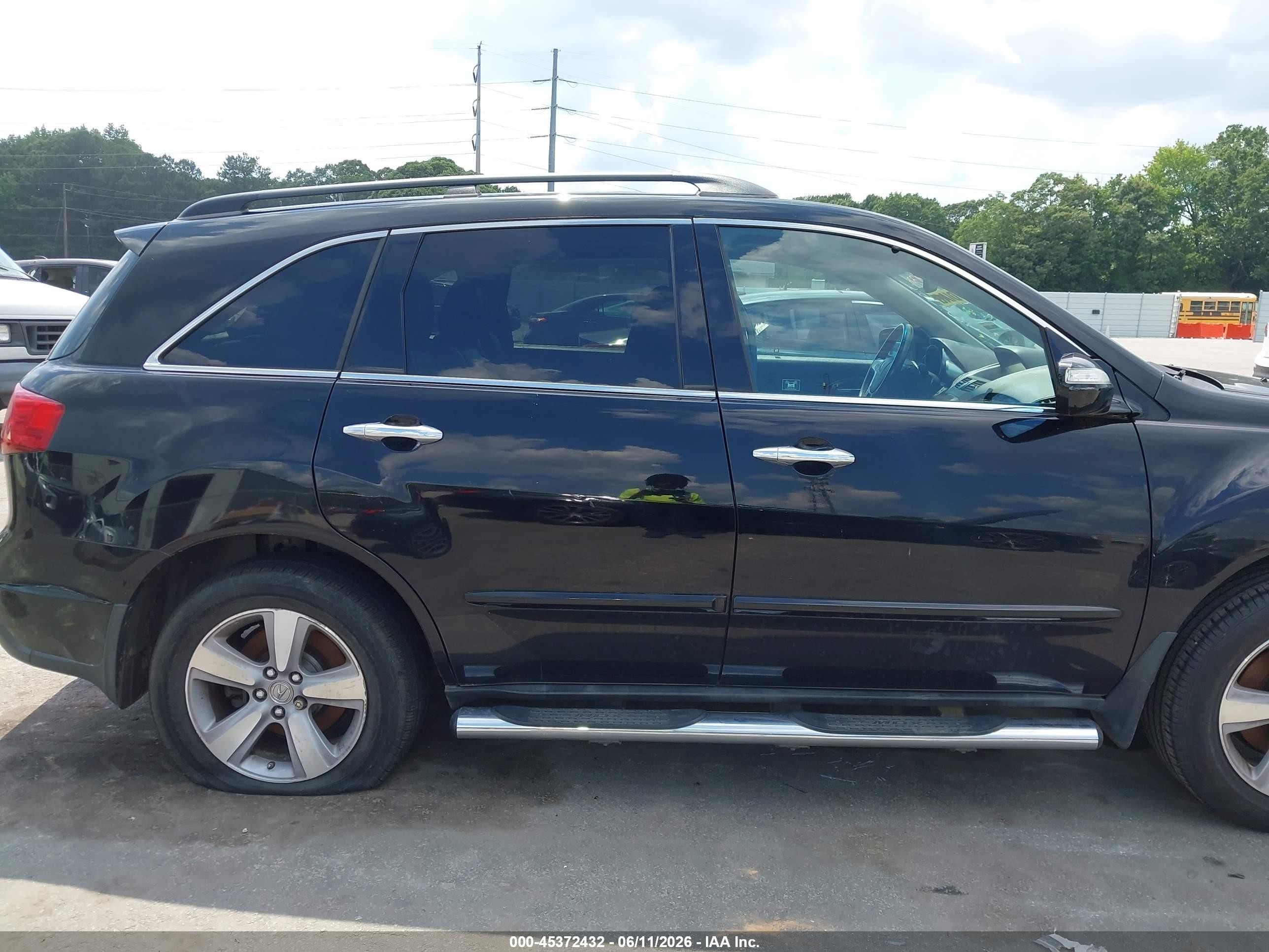 2011 Acura Mdx Technology Package Black vin: 2HNYD2H47BH537211