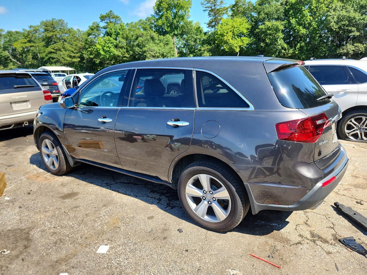 2012 Acura Mdx Technology Gray vin: 2HNYD2H47CH503870