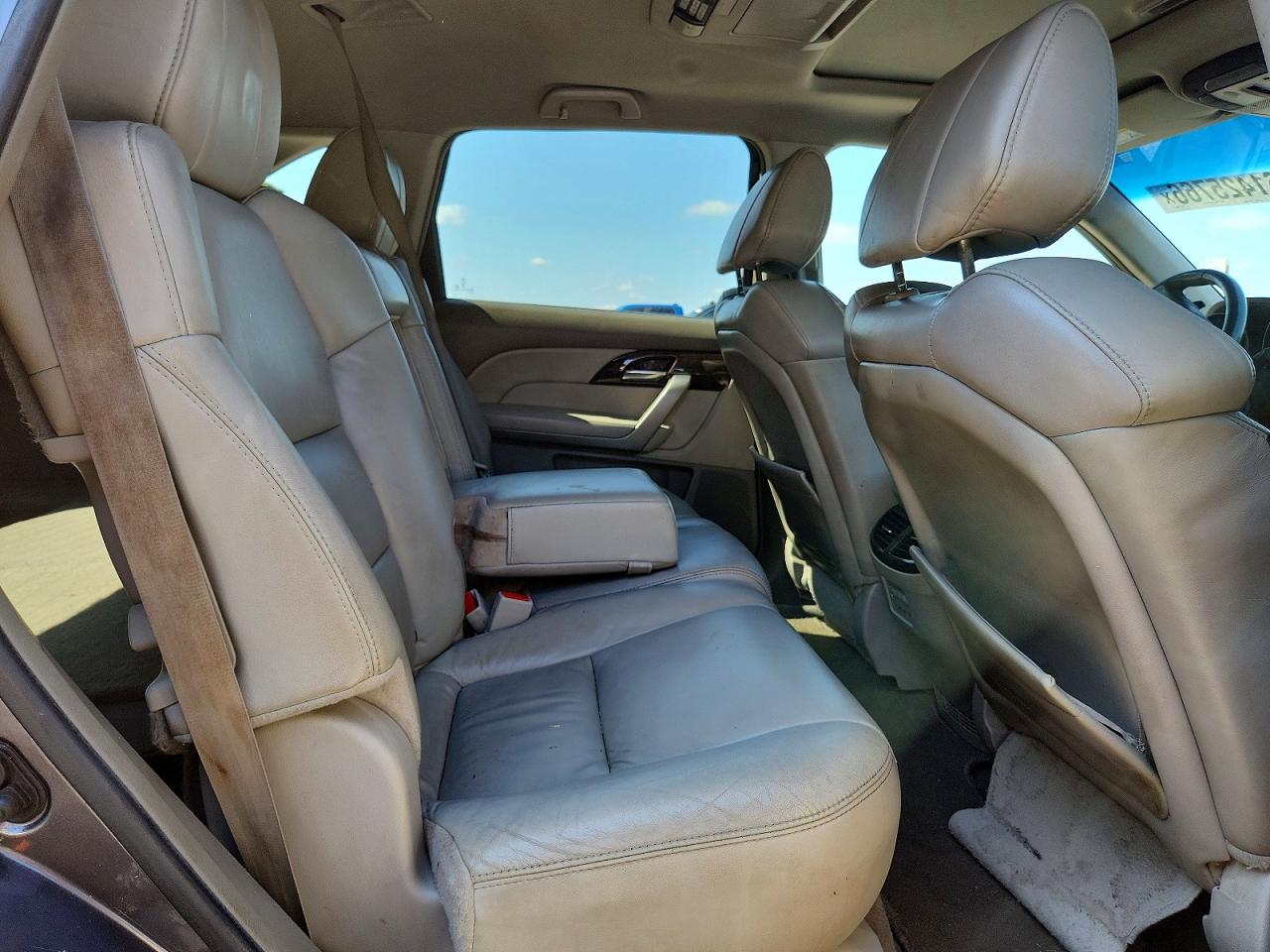 2012 Acura Mdx Technology Gray vin: 2HNYD2H47CH503870