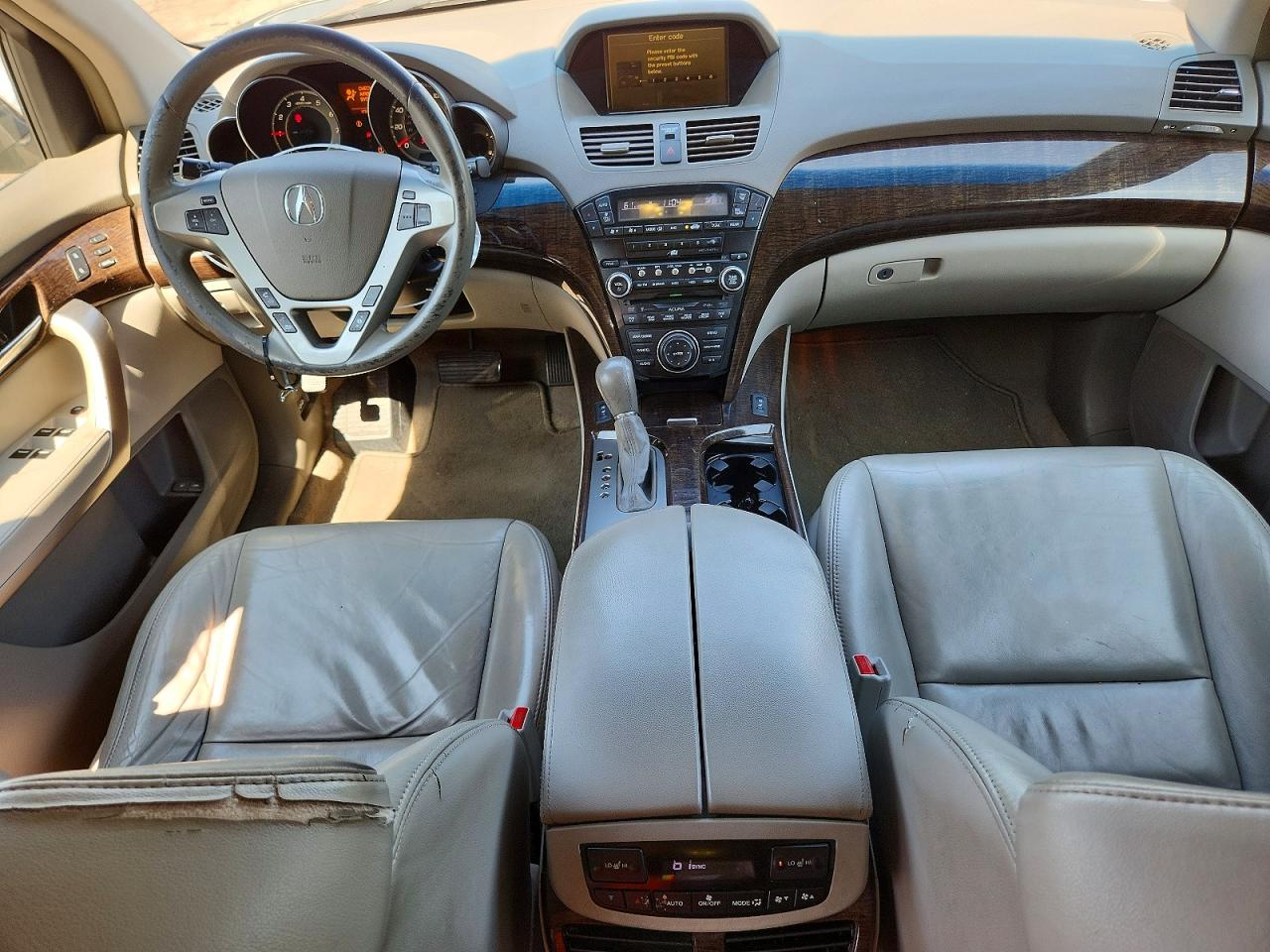 2012 Acura Mdx Technology Gray vin: 2HNYD2H47CH503870