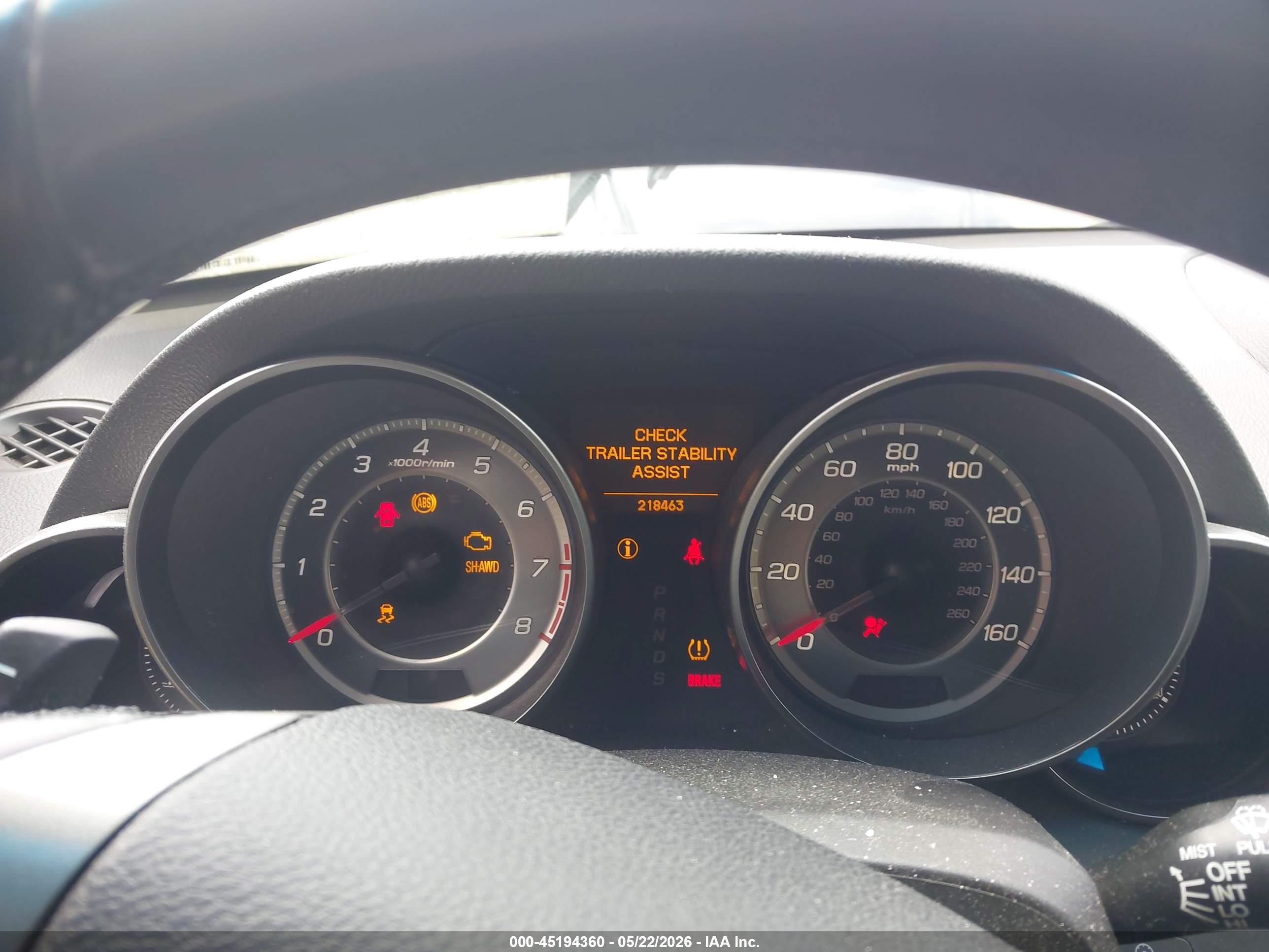 2012 Acura Mdx Technology Package Gray vin: 2HNYD2H47CH533743