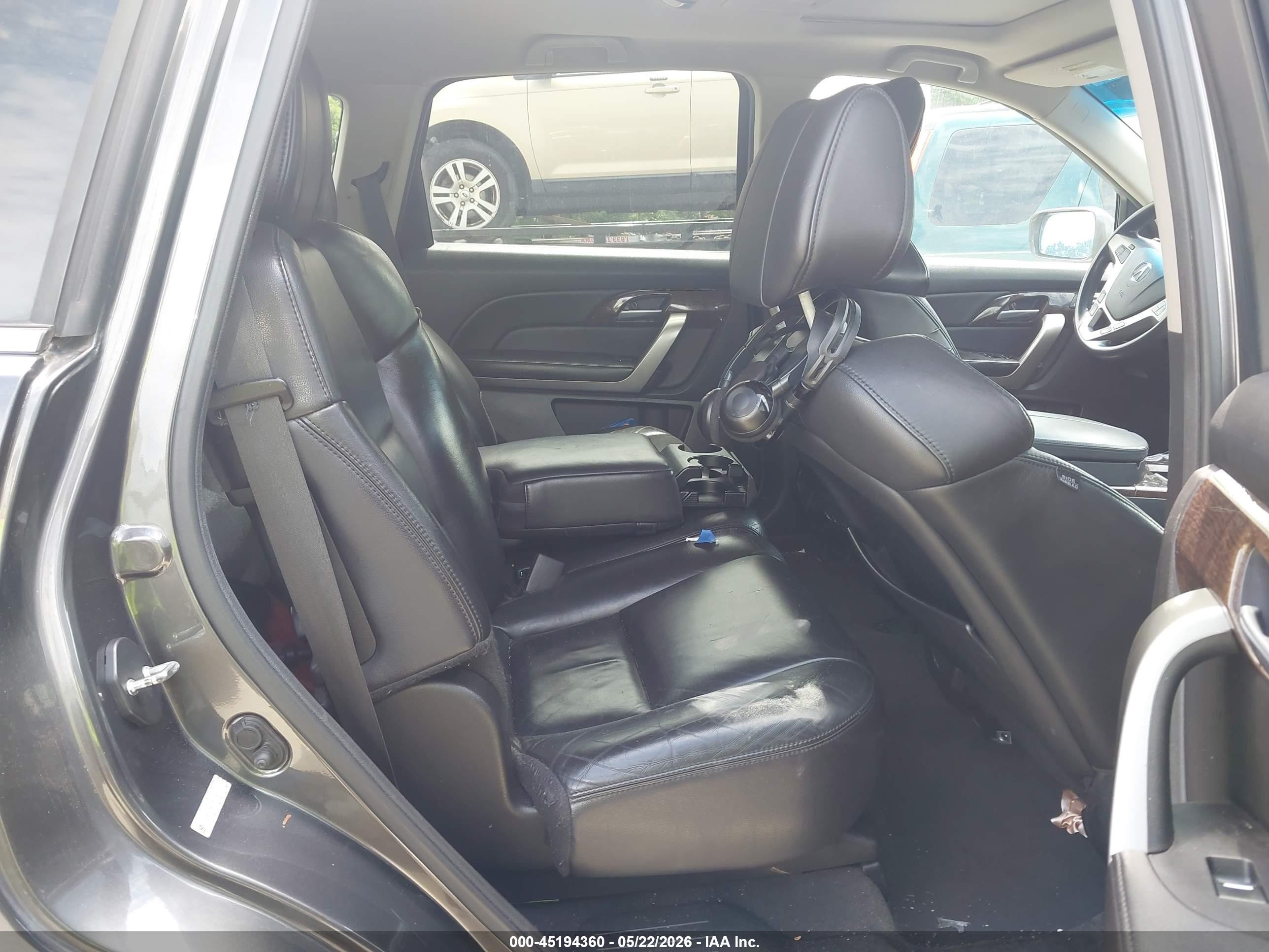 2012 Acura Mdx Technology Package Gray vin: 2HNYD2H47CH533743