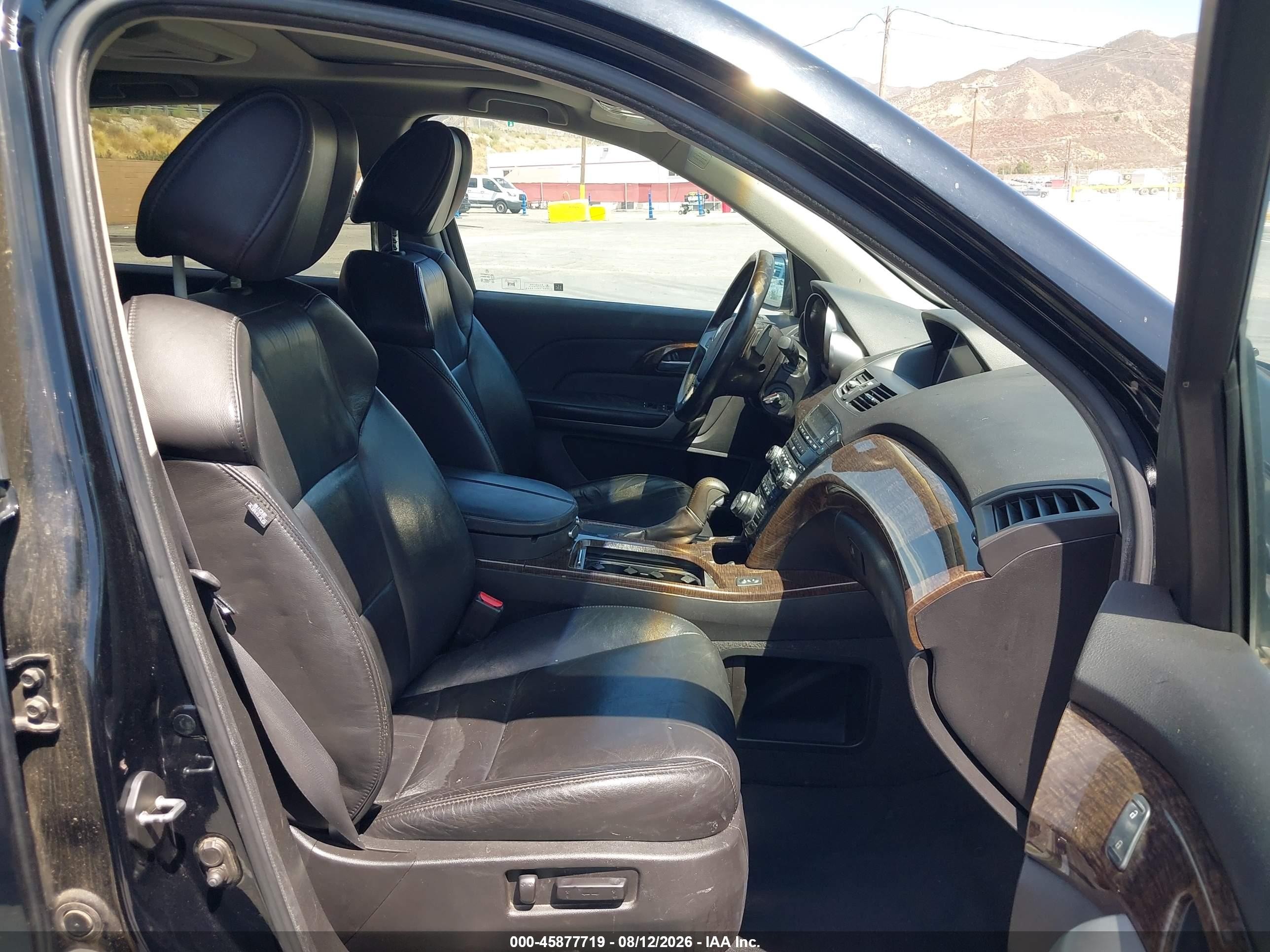 2012 Acura Mdx Technology Package Black vin: 2HNYD2H47CH541552