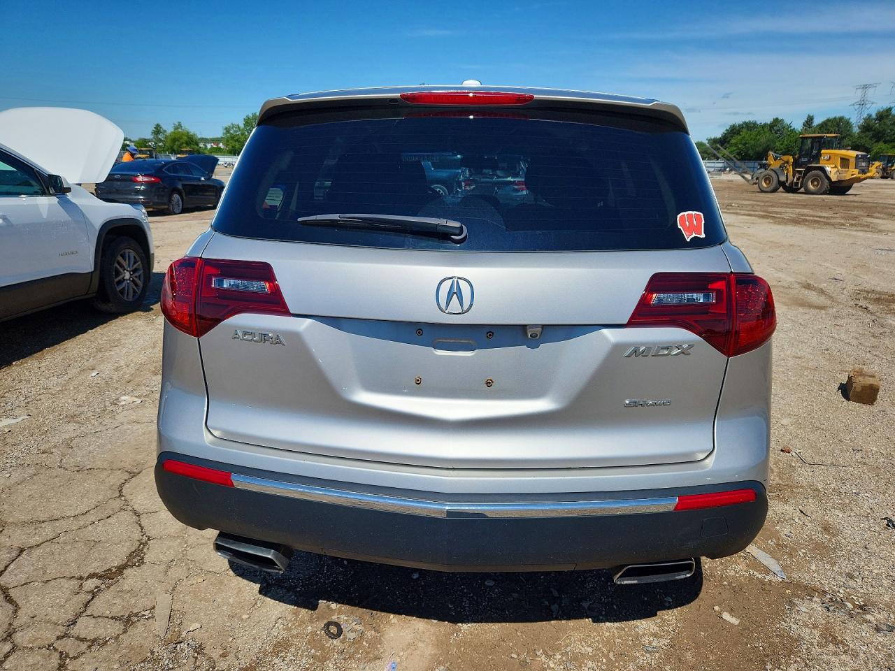 2012 Acura Mdx Technology Silver vin: 2HNYD2H47CH543009